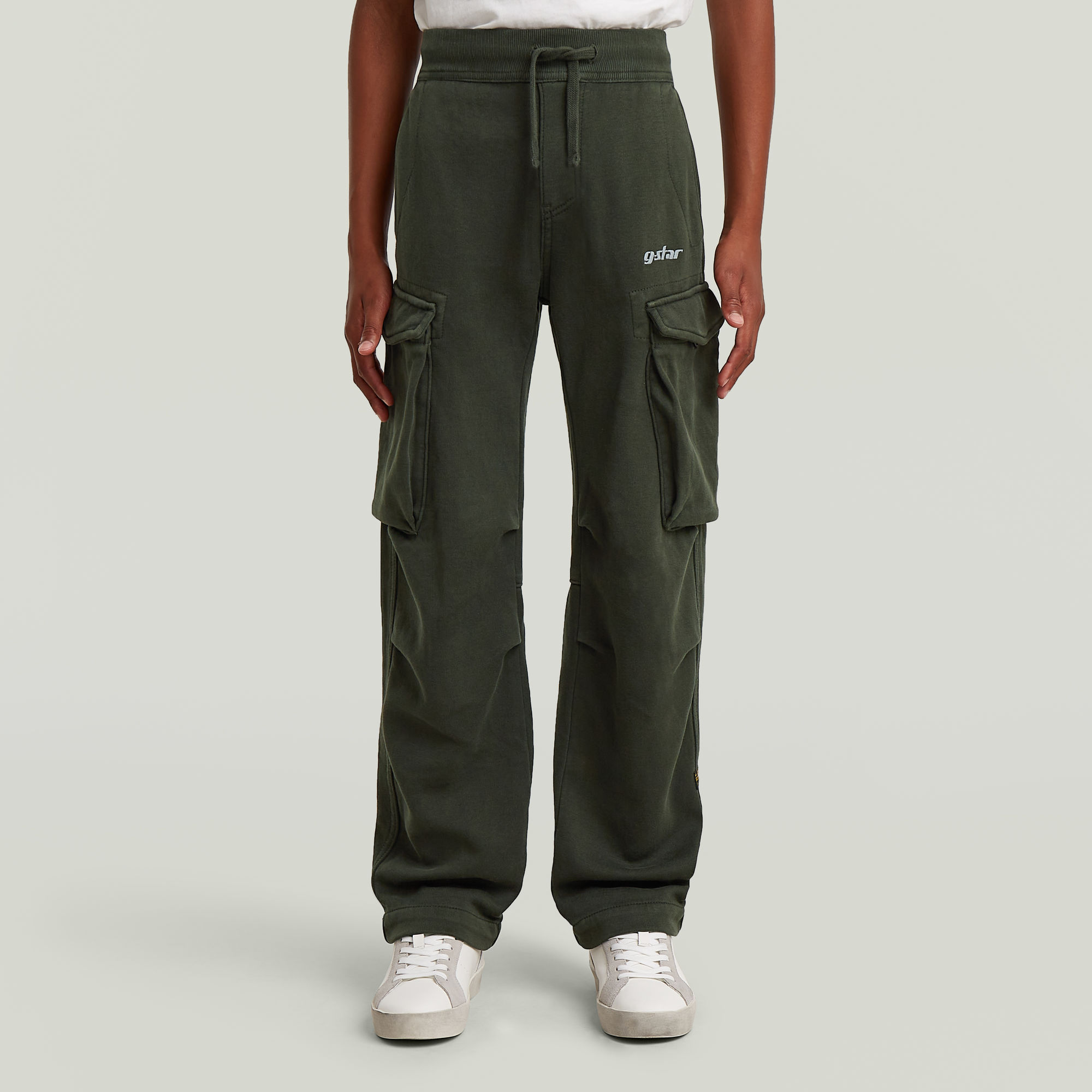 Boys Core Regular Cargo Sweatpant - Grün - jungen