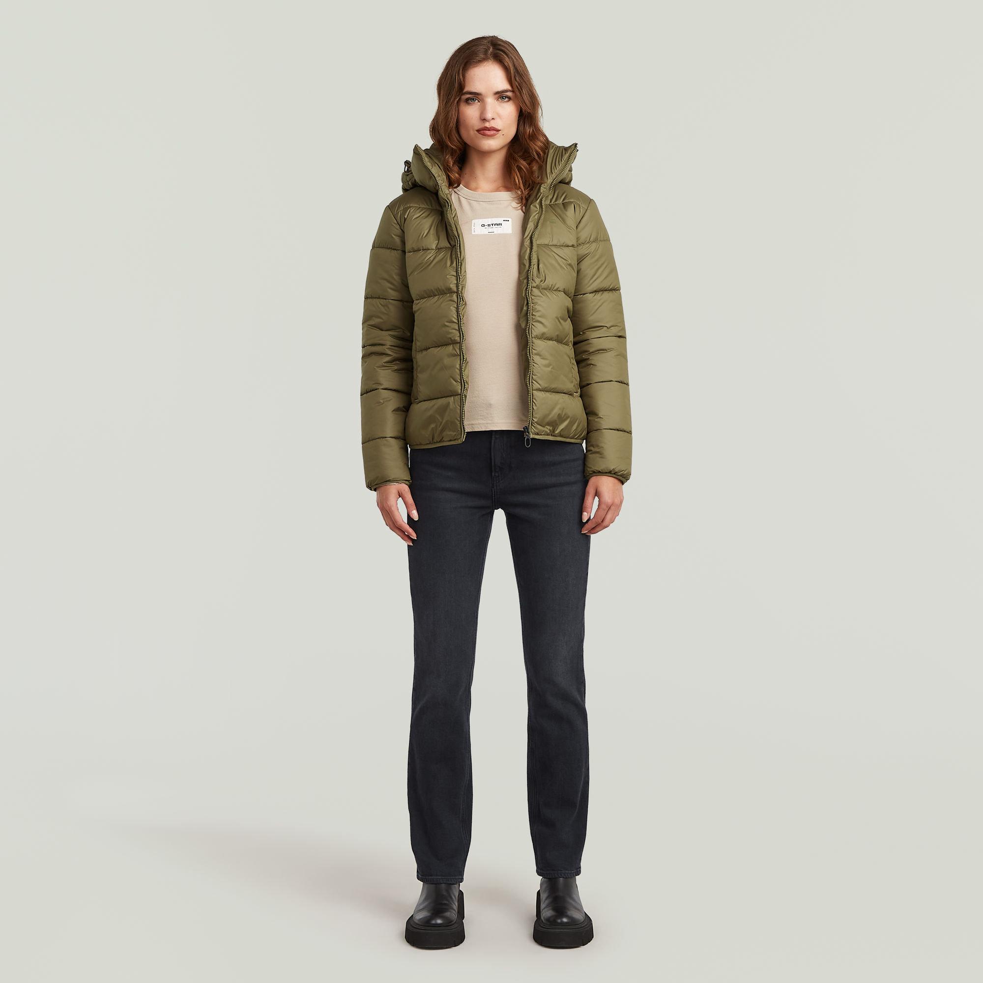 Thumbnail - Meefic Jacke - Grün - Damen