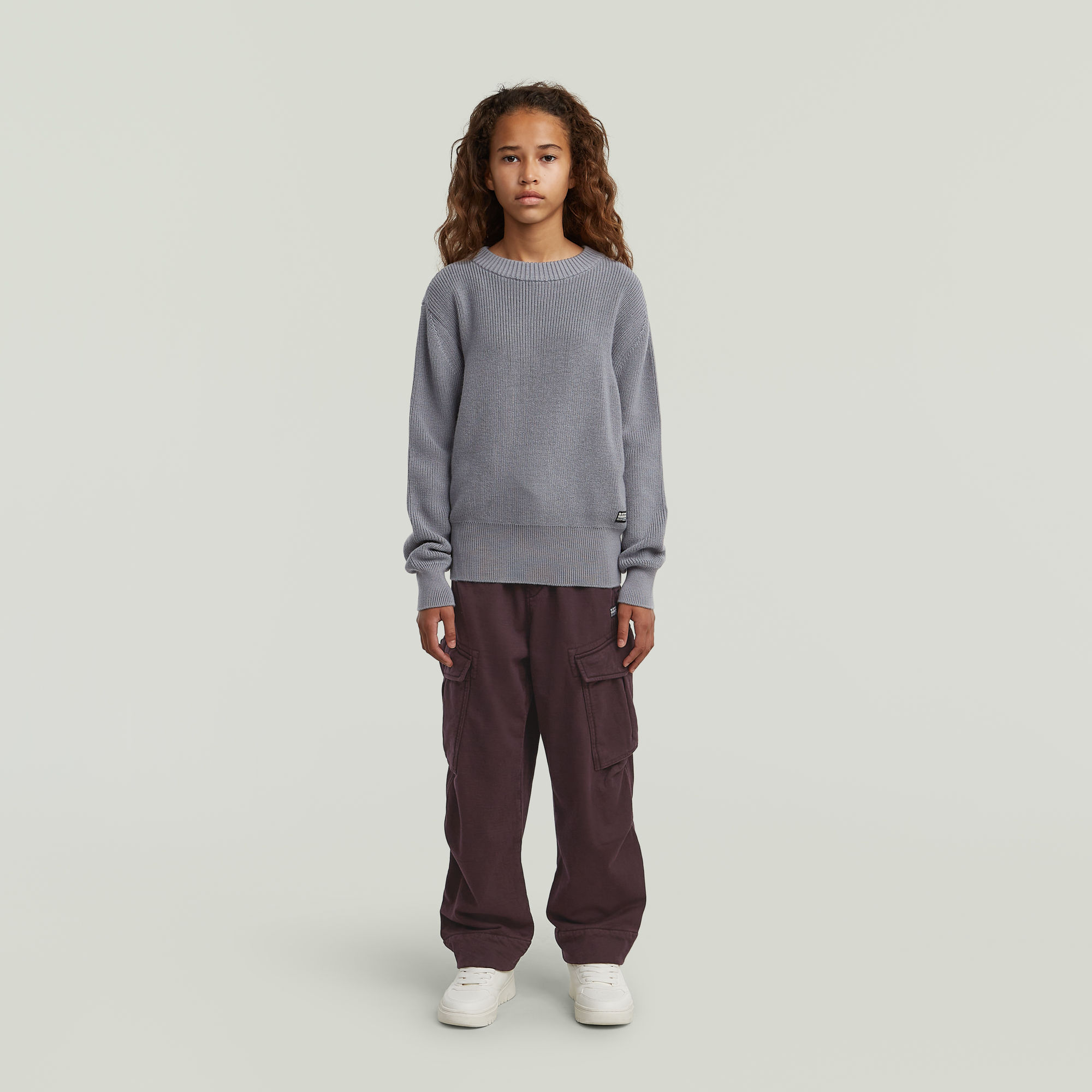 Thumbnail - Girls Summer Cargo Sweatpants - Braun - mädchen