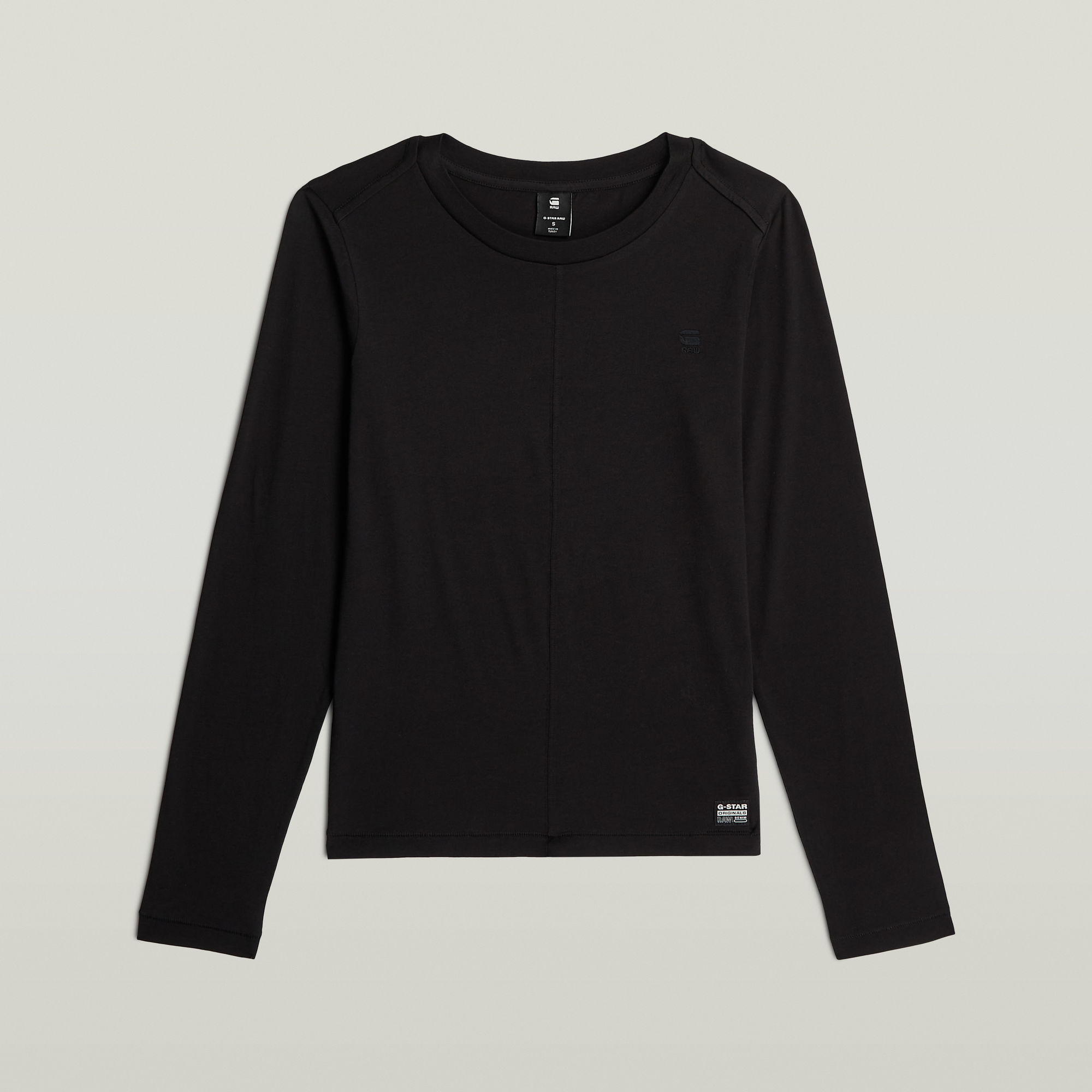 G-Star RAW Front Seam T-Shirt - Zwart - Dames