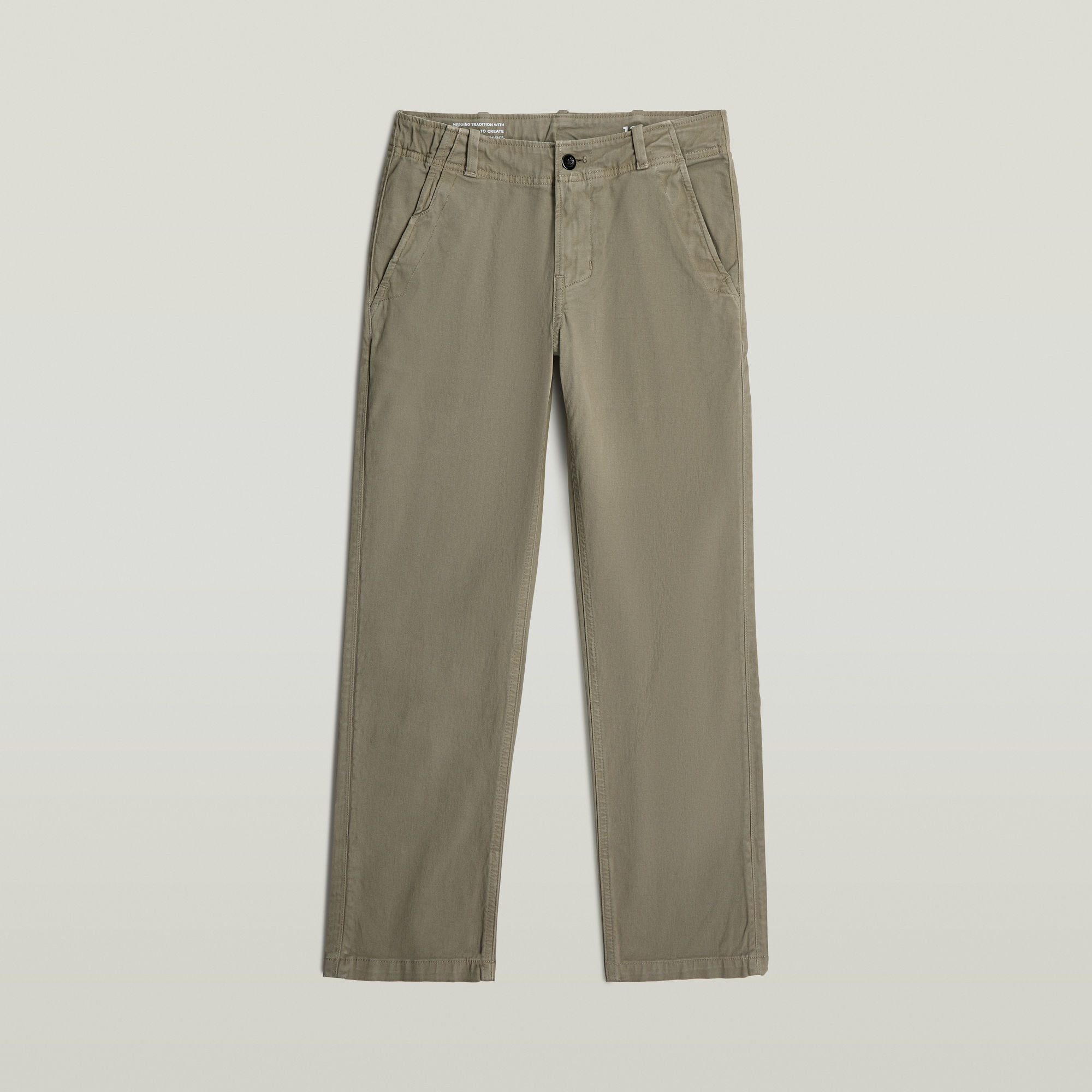 

Mosa Straight Chino voor jongens - Grijs - jongens