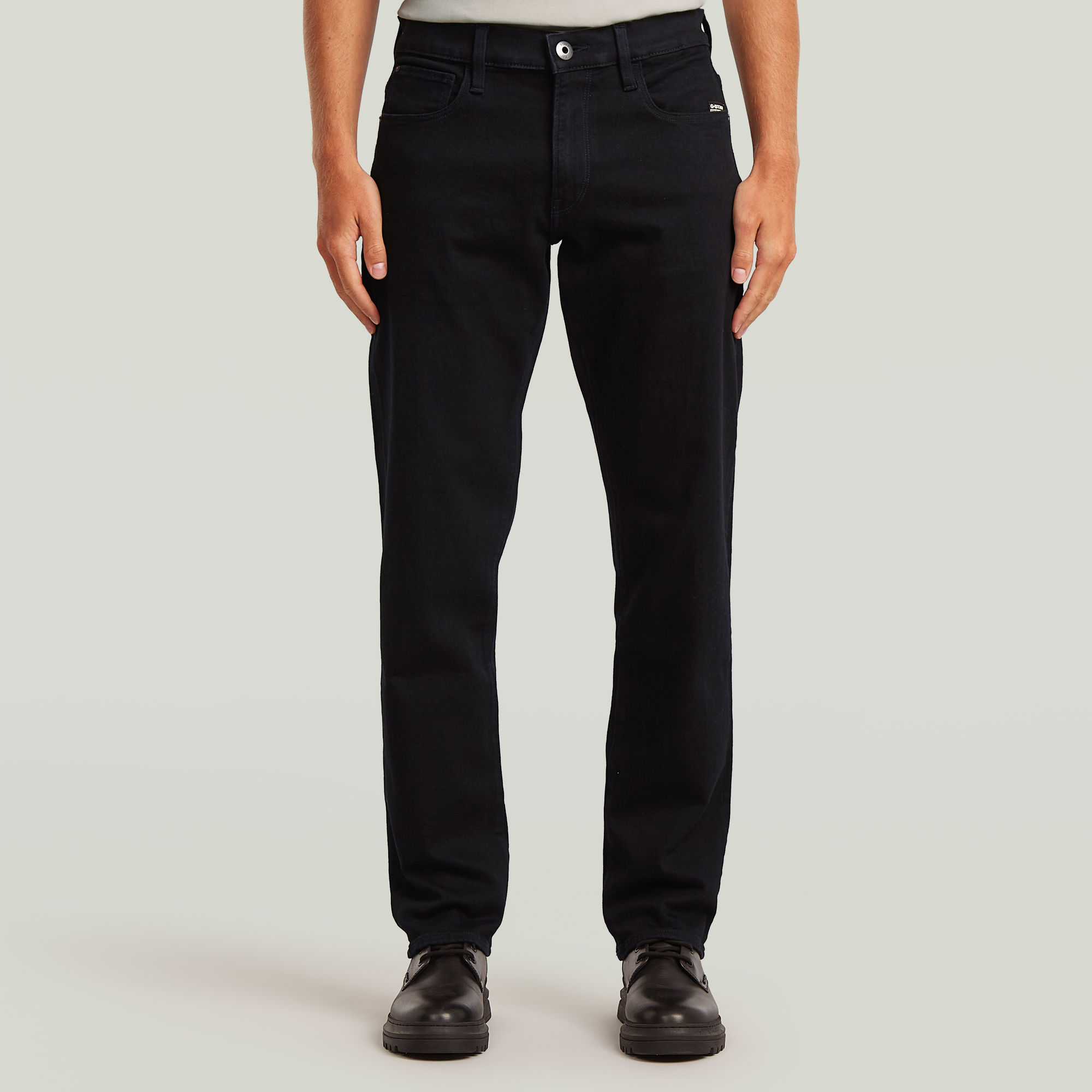 

3301 Straight Jeans - Schwarz - Herren