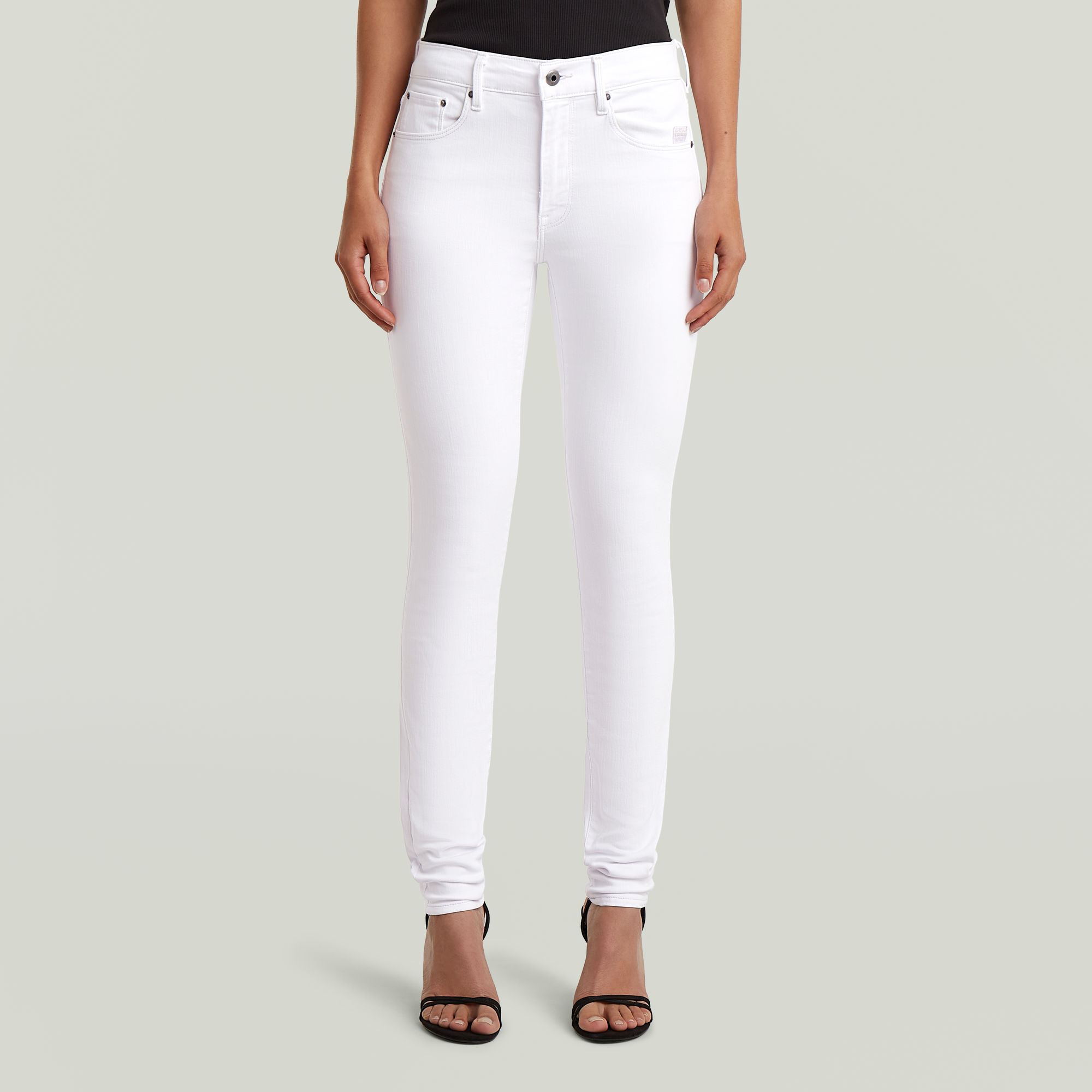 3301 Skinny Jeans - Weiß - Damen