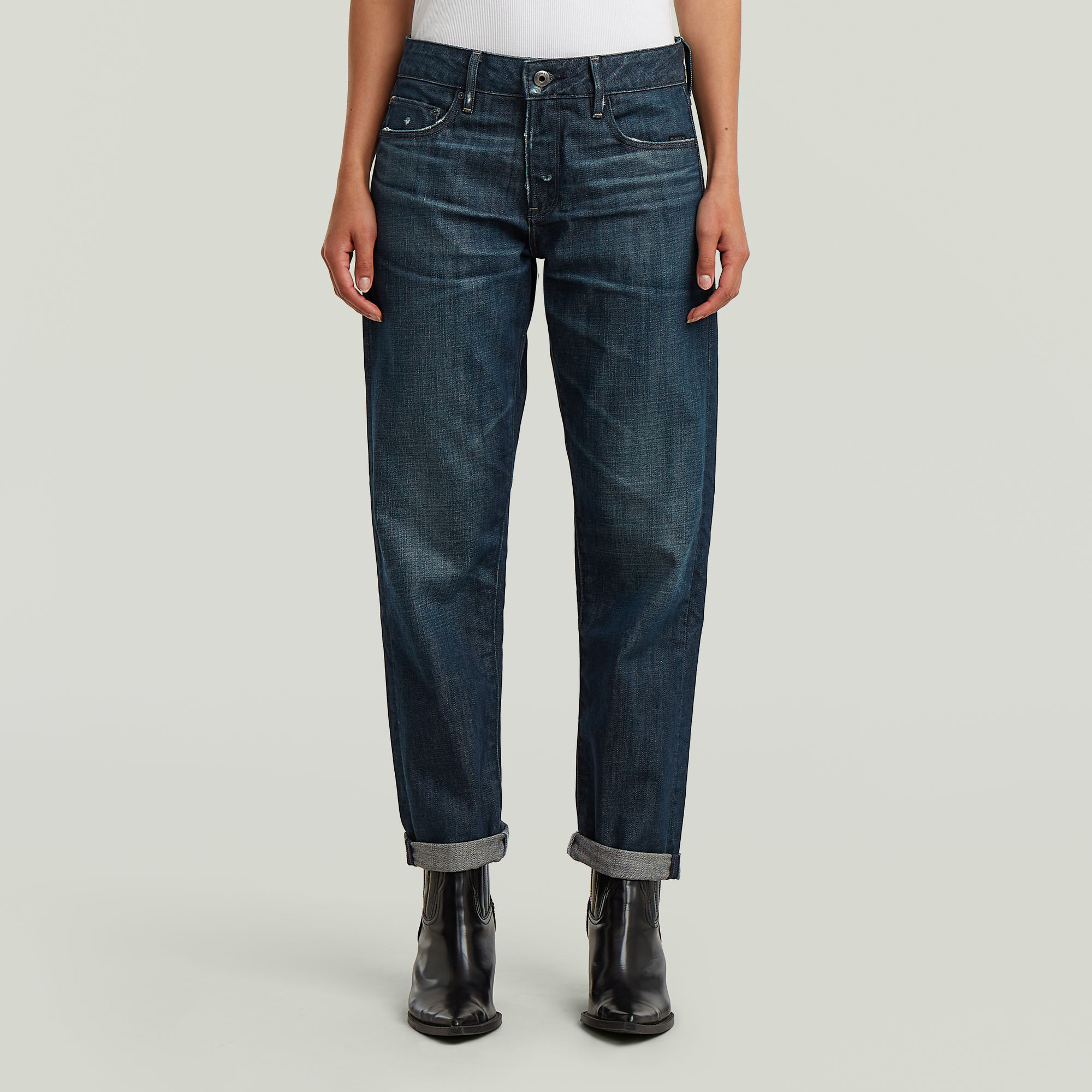 

Kate Boyfriend Jeans - Dunkelblau - Damen