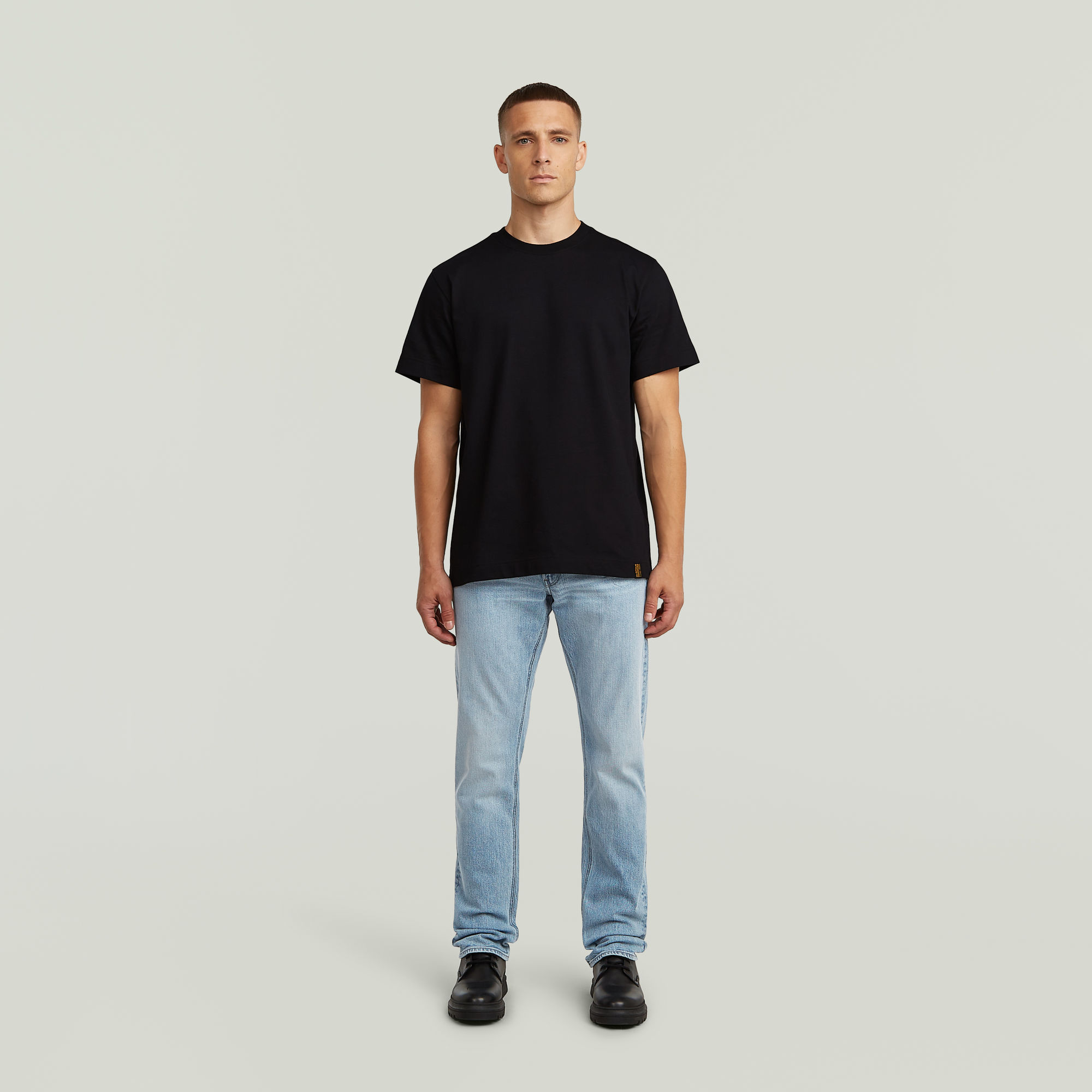 Thumbnail - GS-01 T-Shirt - Schwarz - Herren