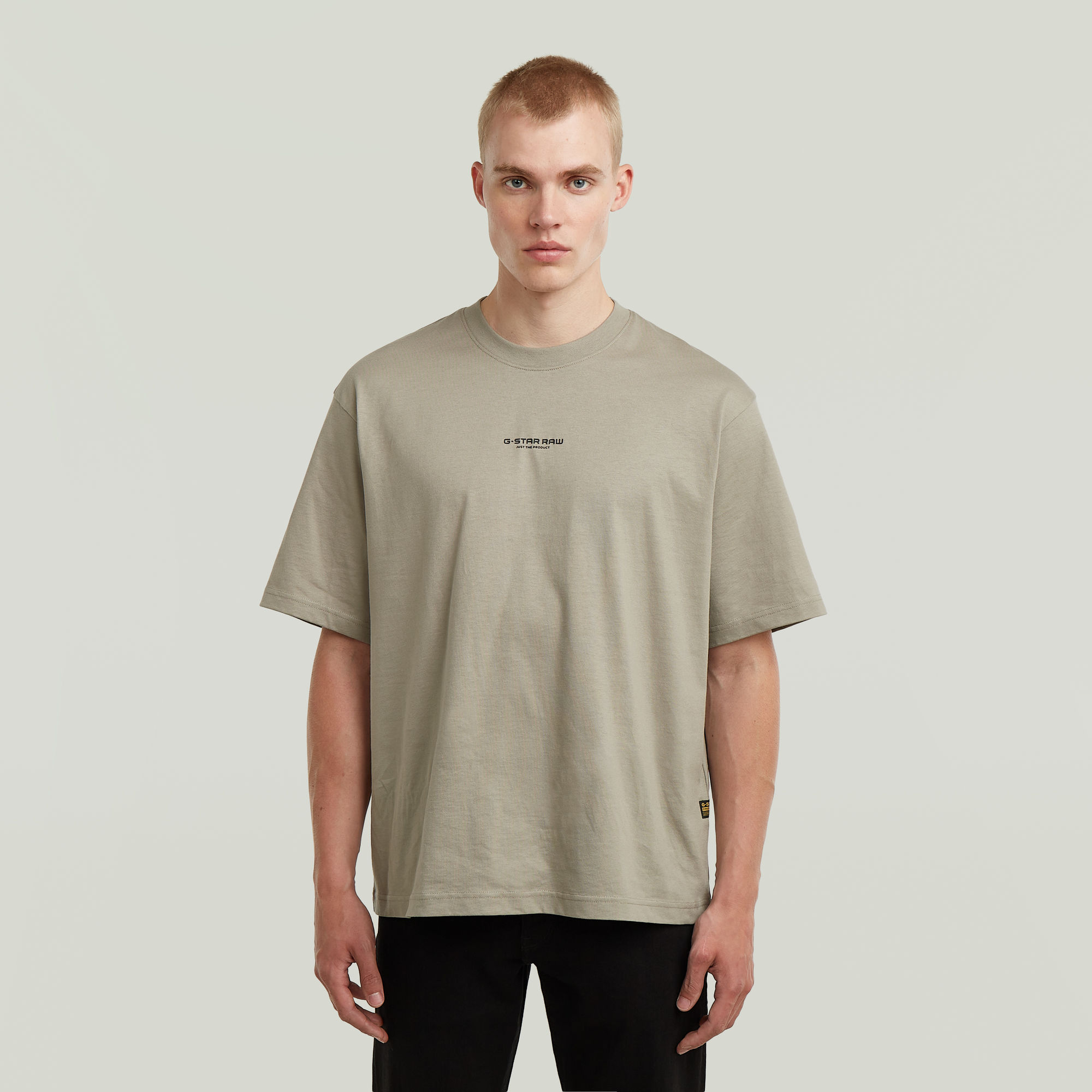 

Center Chest Boxy T-Shirt - Beige - Herren