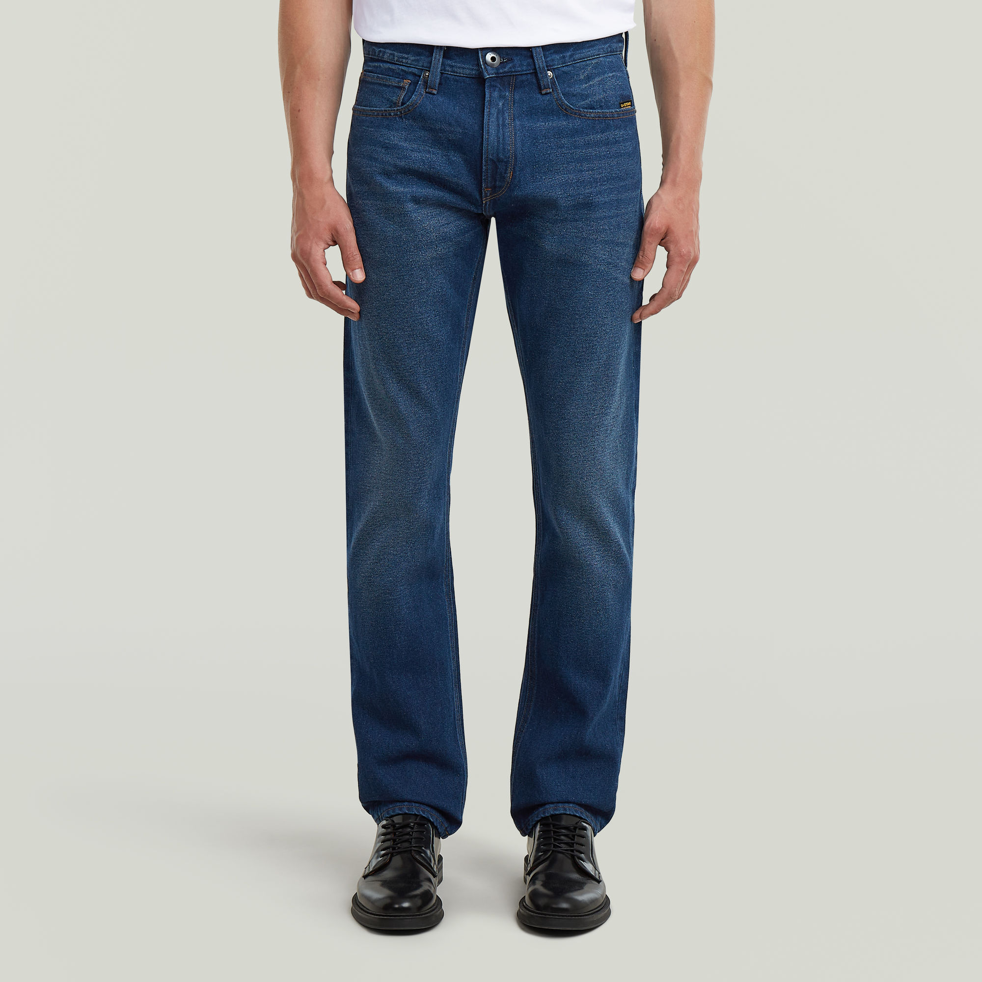 

Mosa Straight Jeans - Dunkelblau - Herren
