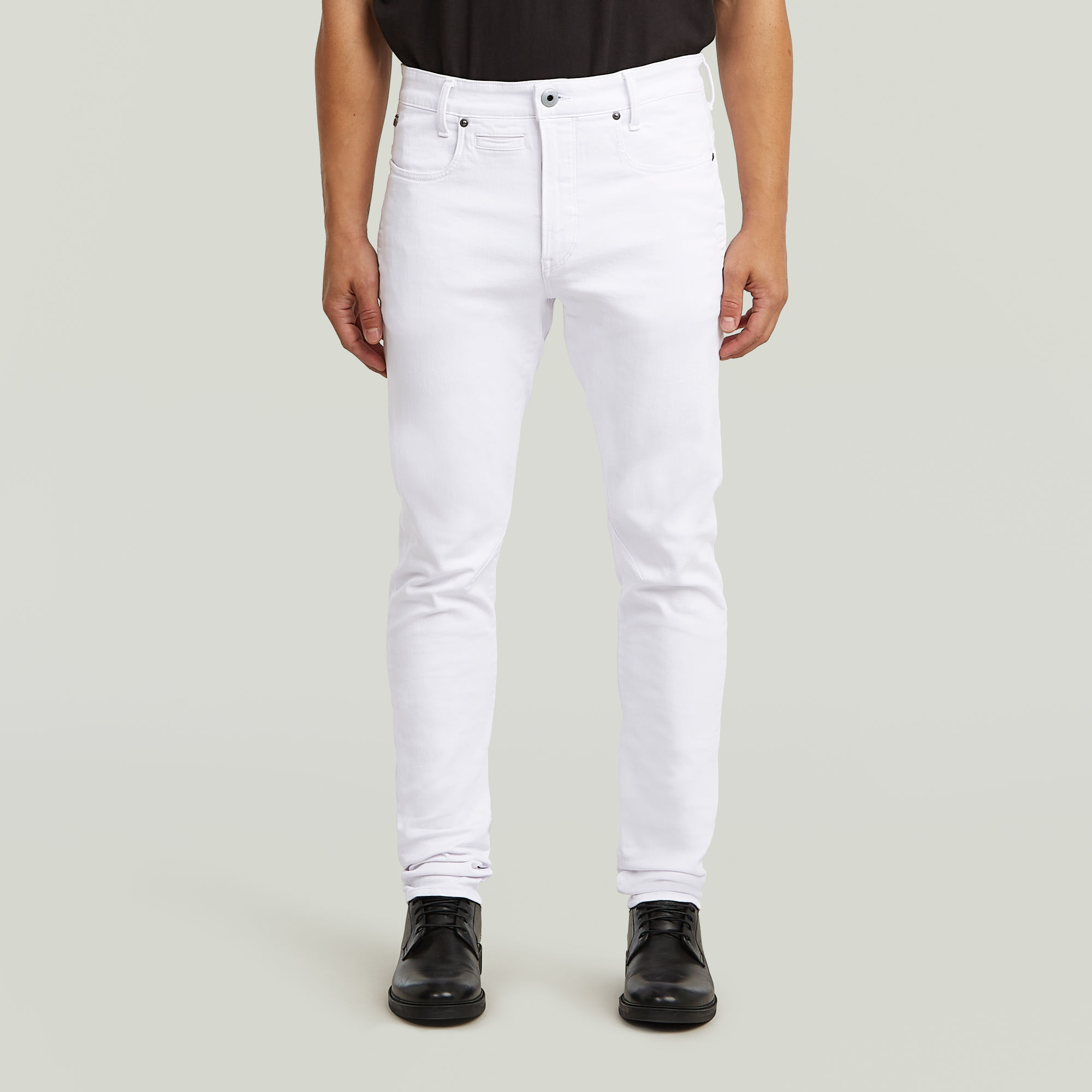 D-Staq Slim Jeans - Weiß - Herren