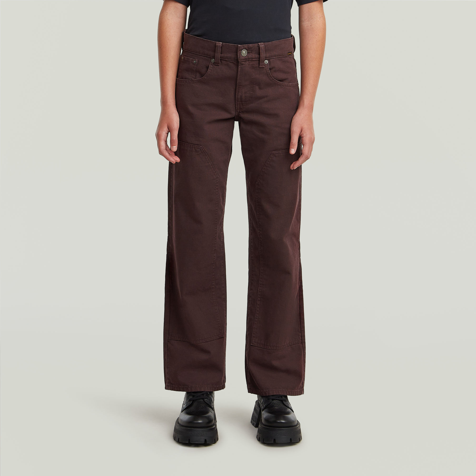 

Bowey 3D Carpenter Loose jeans voor meisjes - Bruin - meisjes