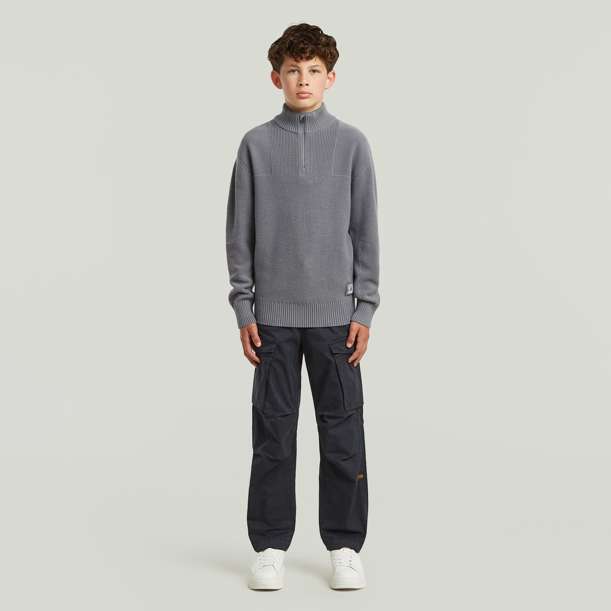 Thumbnail - Boys Core Regular Cargohose - Dunkelblau - jungen