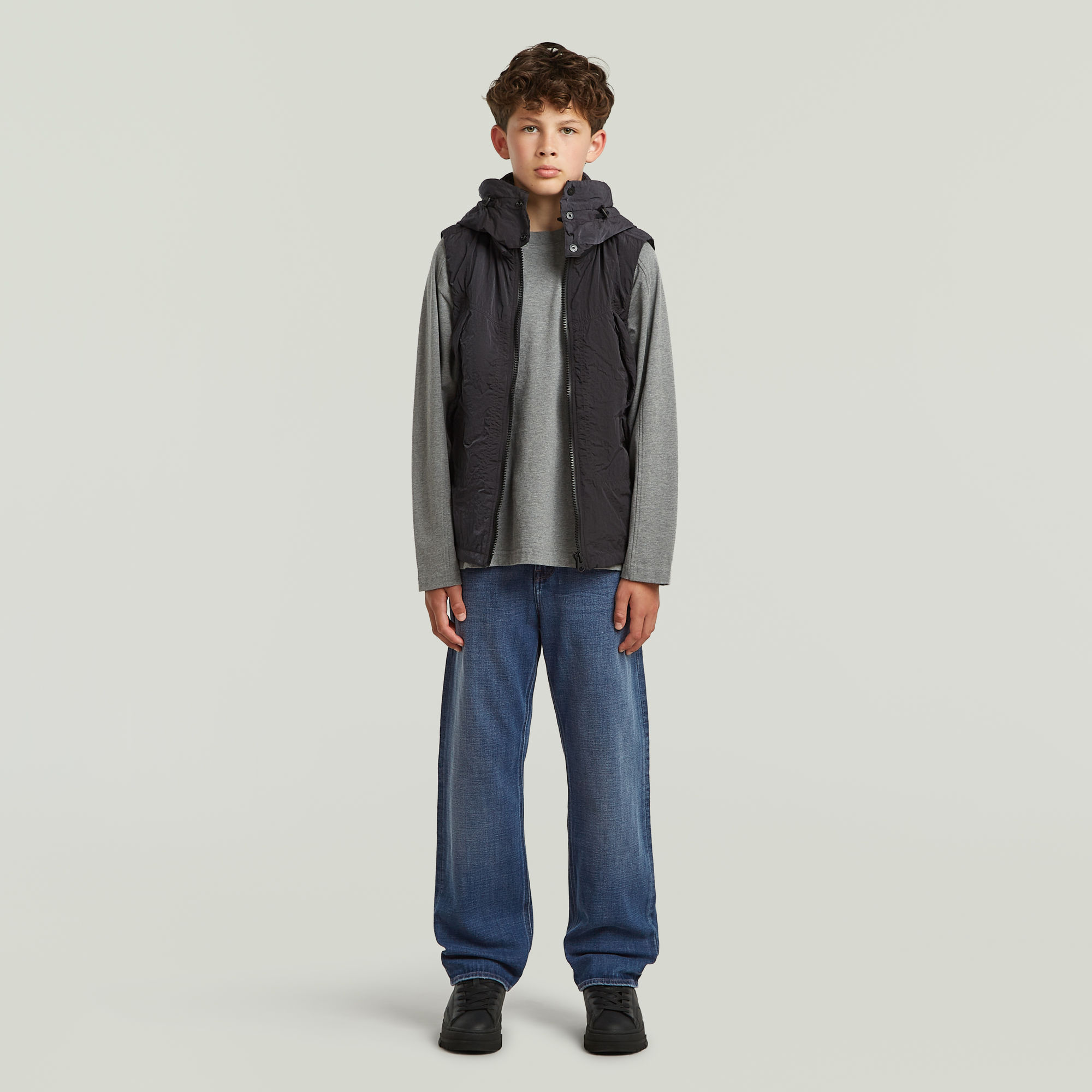 Thumbnail - Boys Whistler Weste - Dunkelblau - jungen
