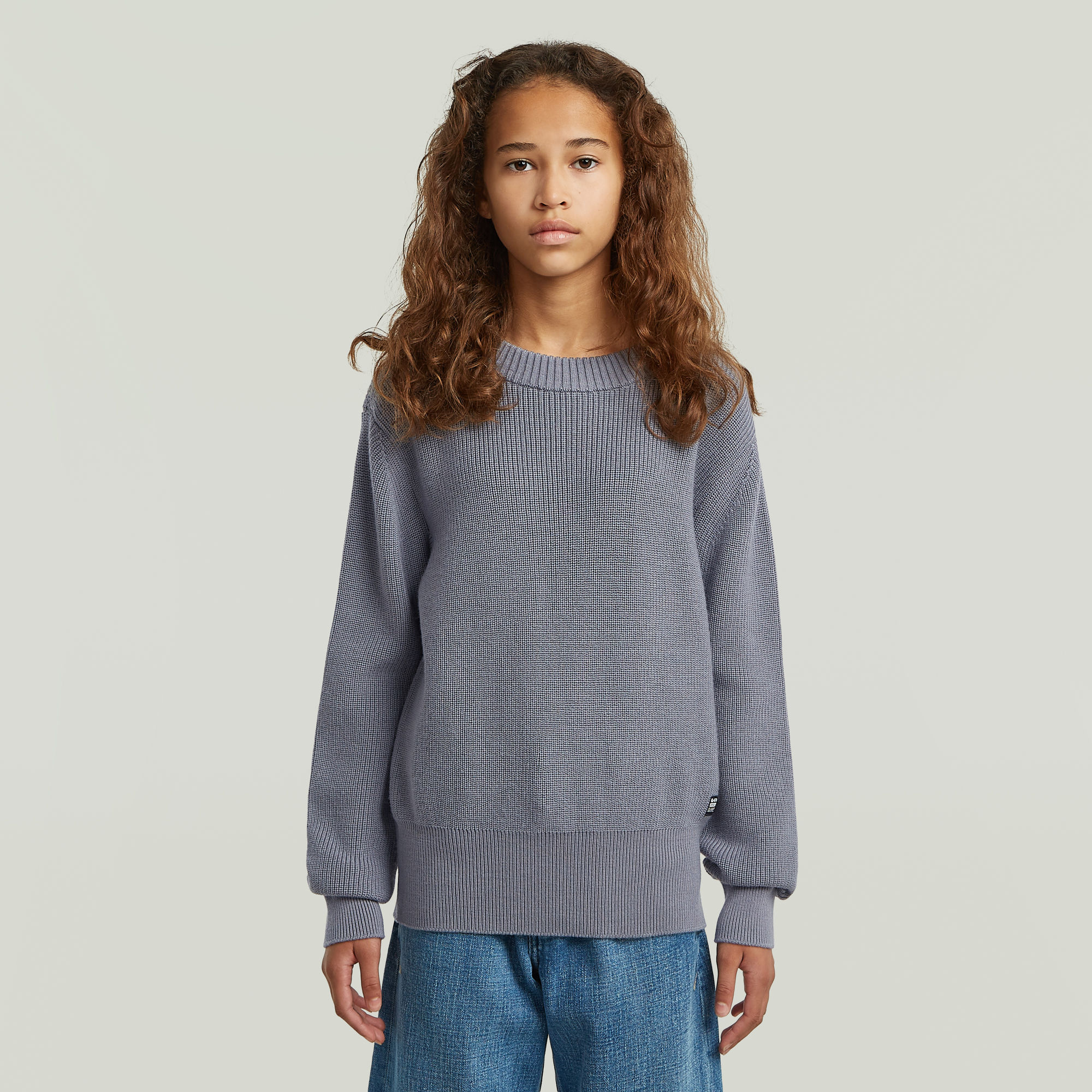 Girls Yarciaknit Cardigan - Grau - mädchen