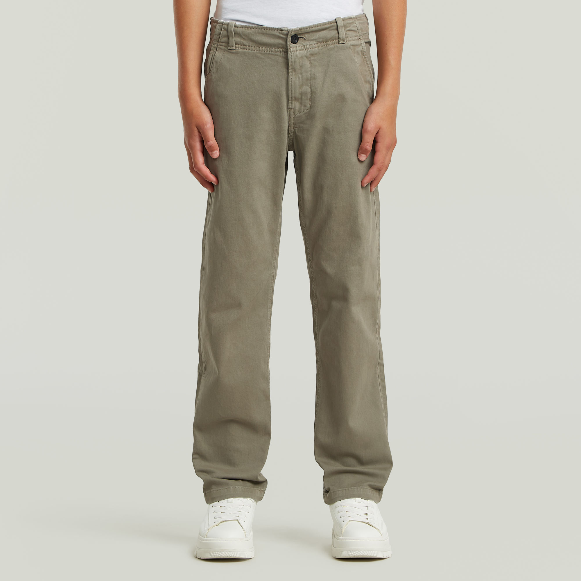

Boys Mosa Straight Chino - Grey - boys