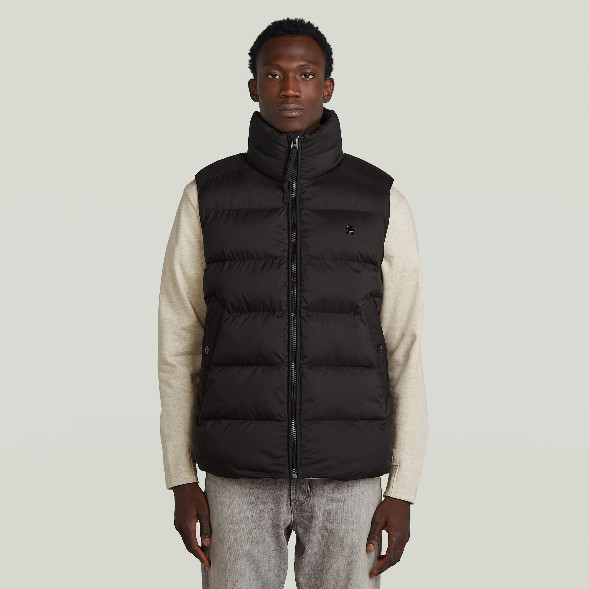 

Padded Bodywarmer - Zwart - Heren
