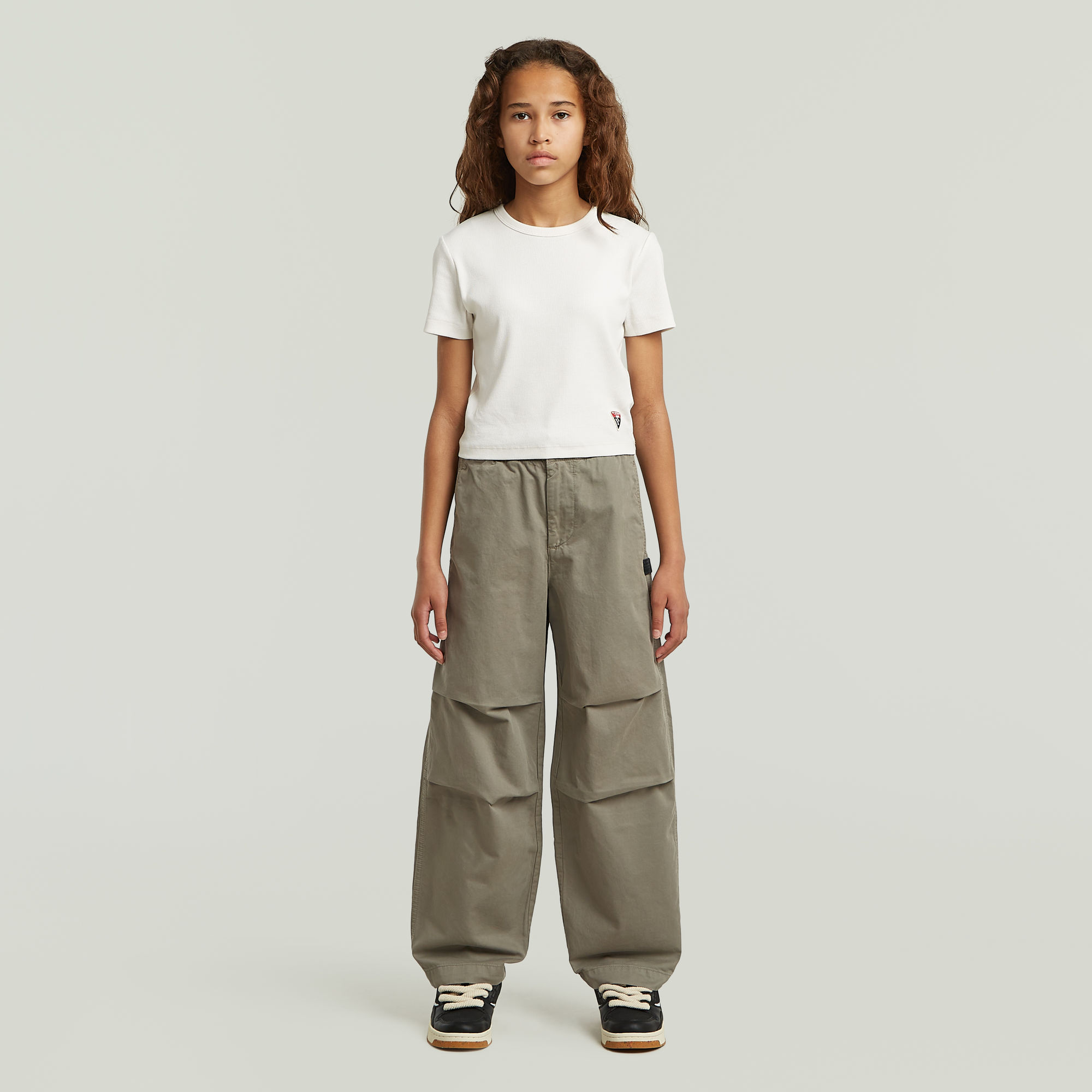 Thumbnail - Girls Cosy Natural Hose - Grau - mädchen