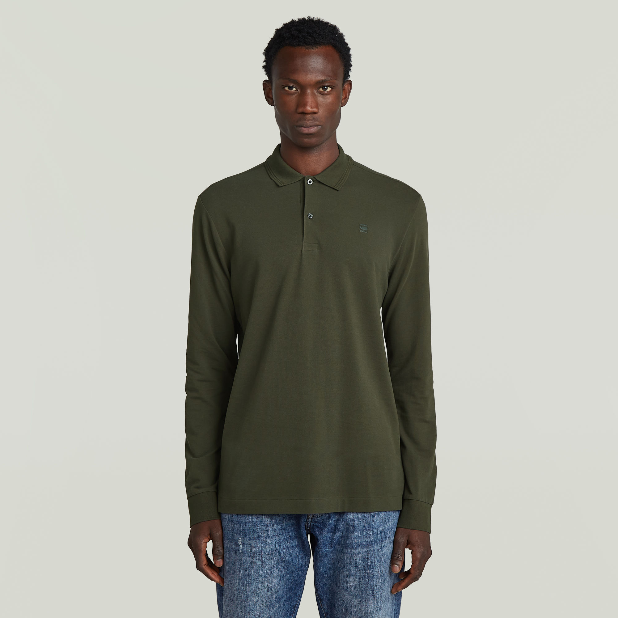 G-Star RAW Dunda Slim Polo - Grijs - Heren