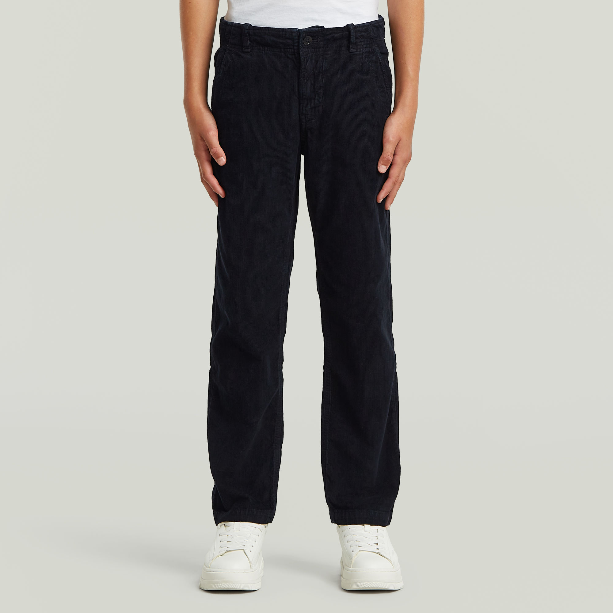 Boys Mosa Straight Chino - Dunkelblau - jungen
