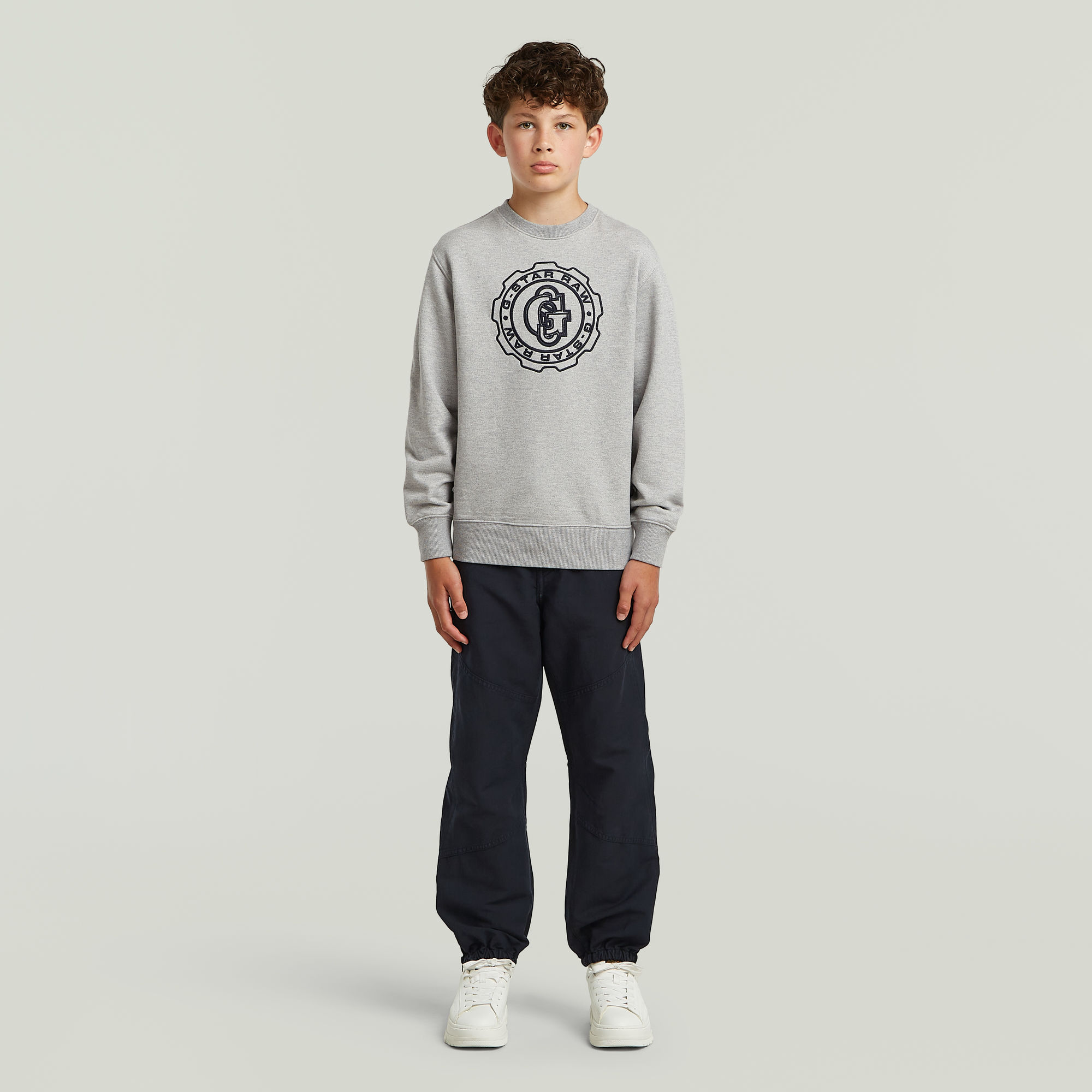 Thumbnail - Boys 3D Relaxed Track Pant PM - Dunkelblau - jungen