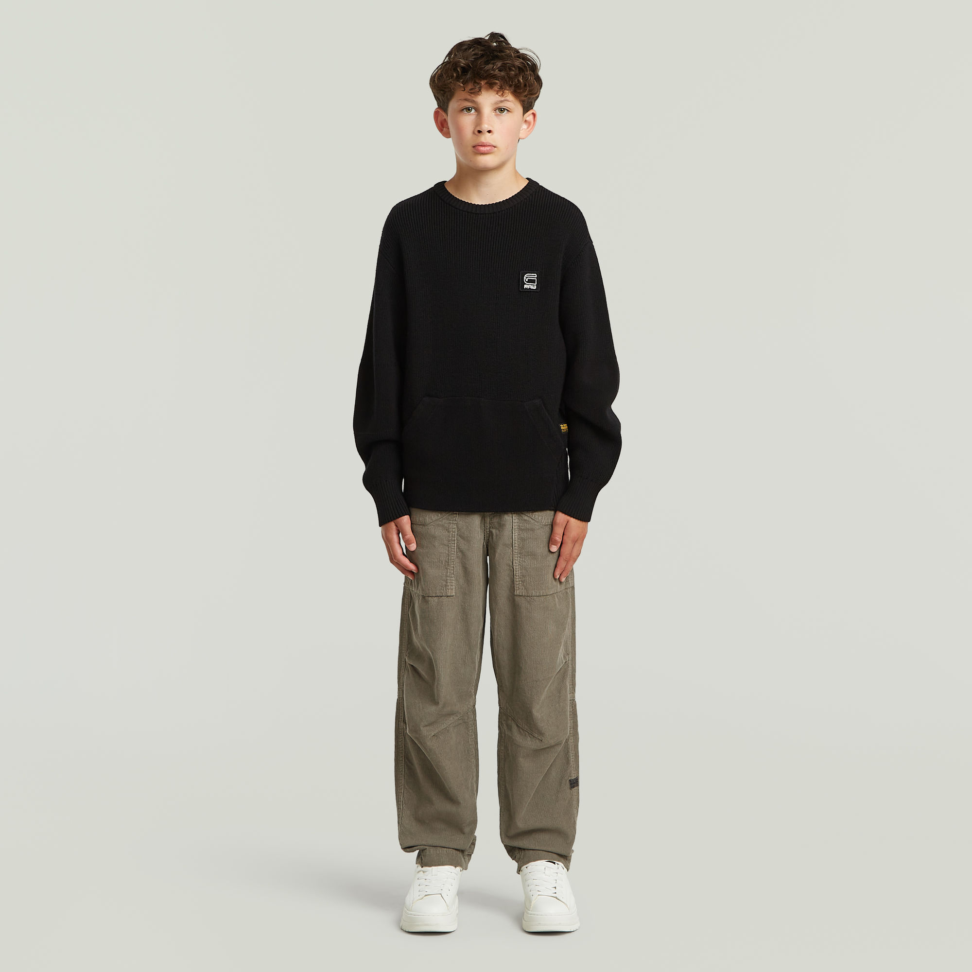 Thumbnail - Boys Fatigue Relaxed Tapered Sweatpants - Grau - jungen