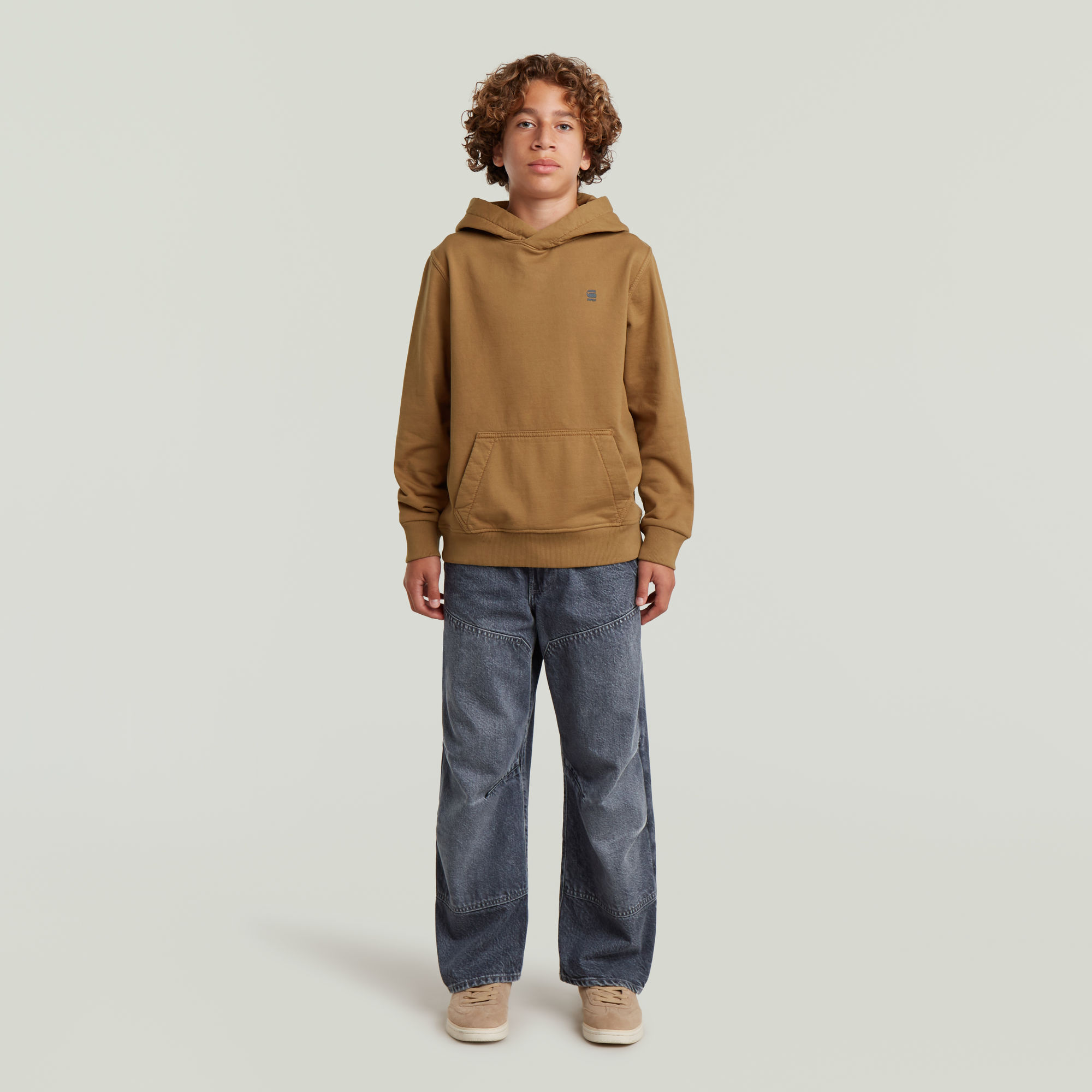 Thumbnail - Boys Carpenter 3D Loose Hose - Dunkelblau - jungen