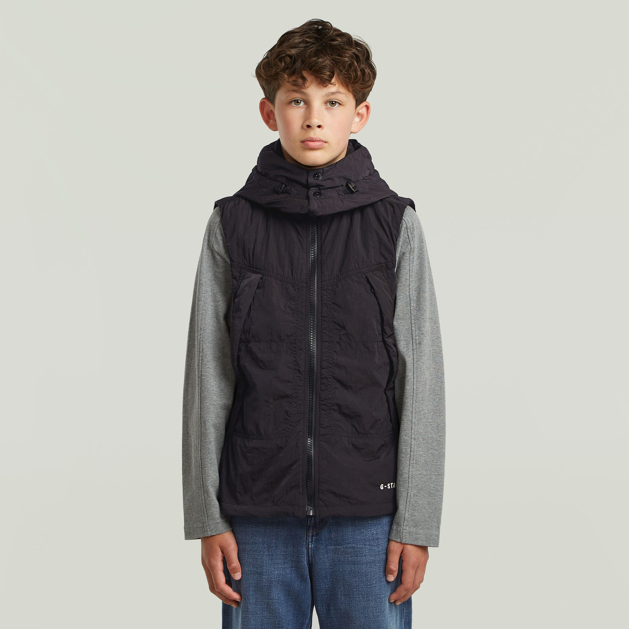 Boys Whistler Weste - Schwarz - jungen