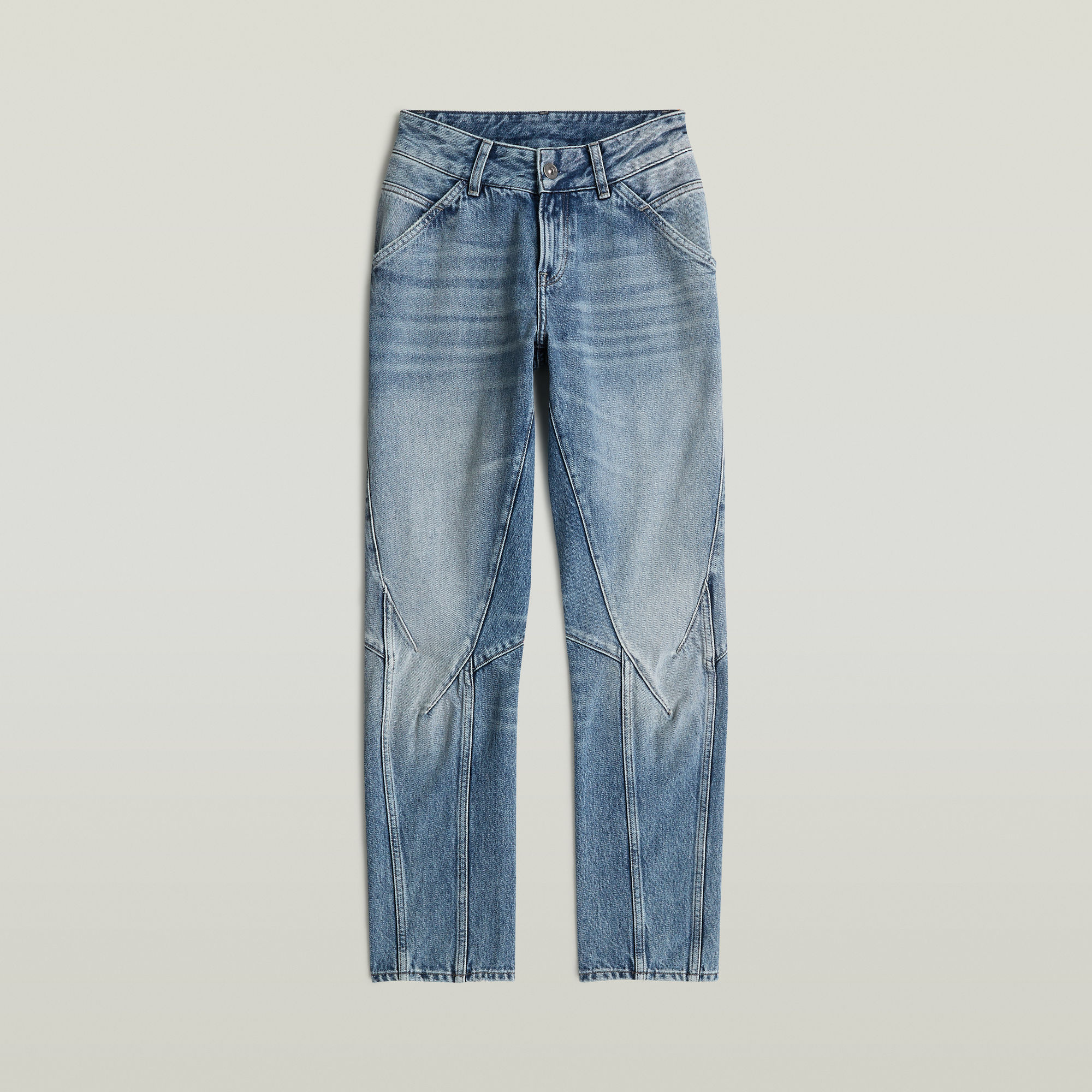 Thumbnail - Kitoh Slim Jeans - Hellblau - Damen