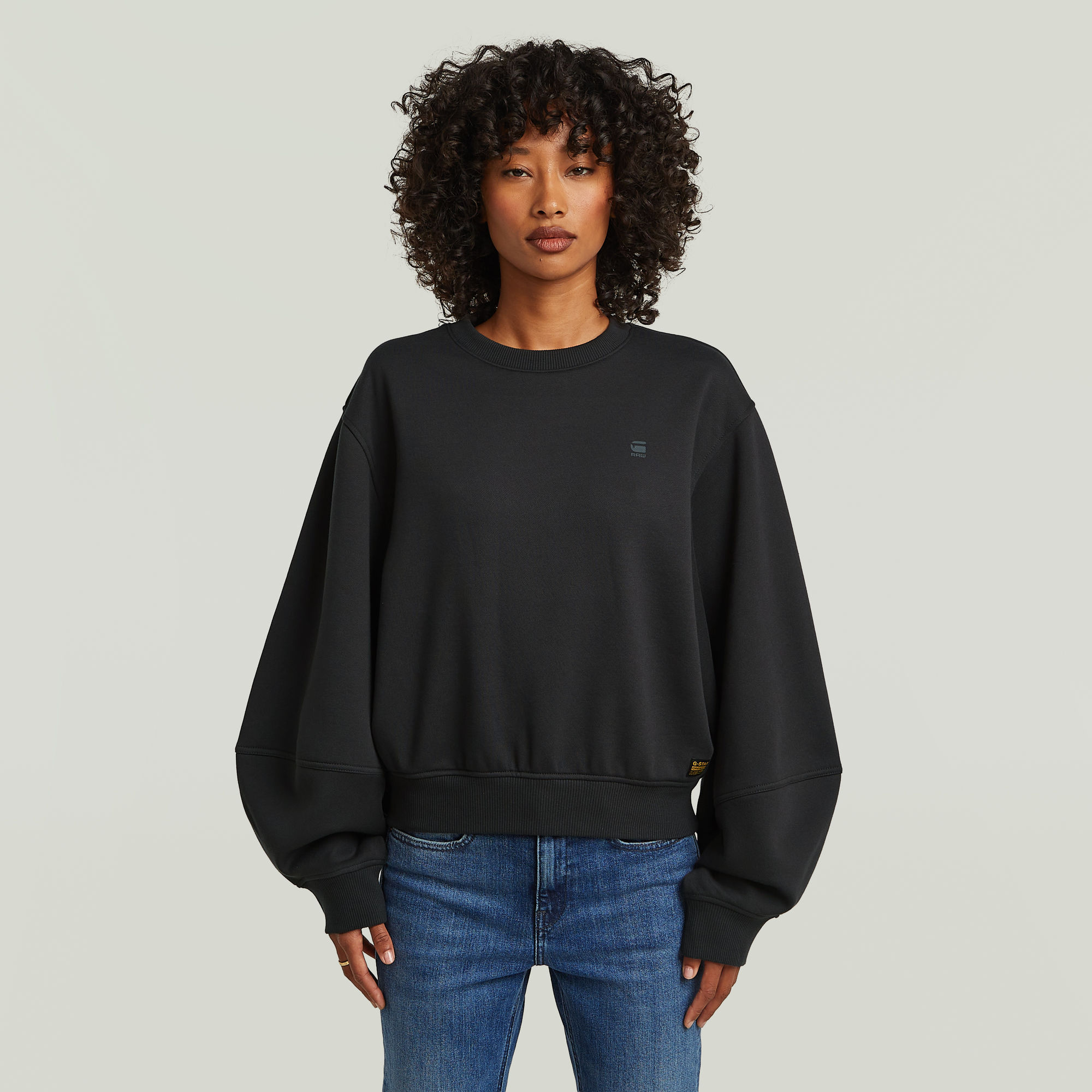 

Logo Crew Sweatshirt - Grau - Damen