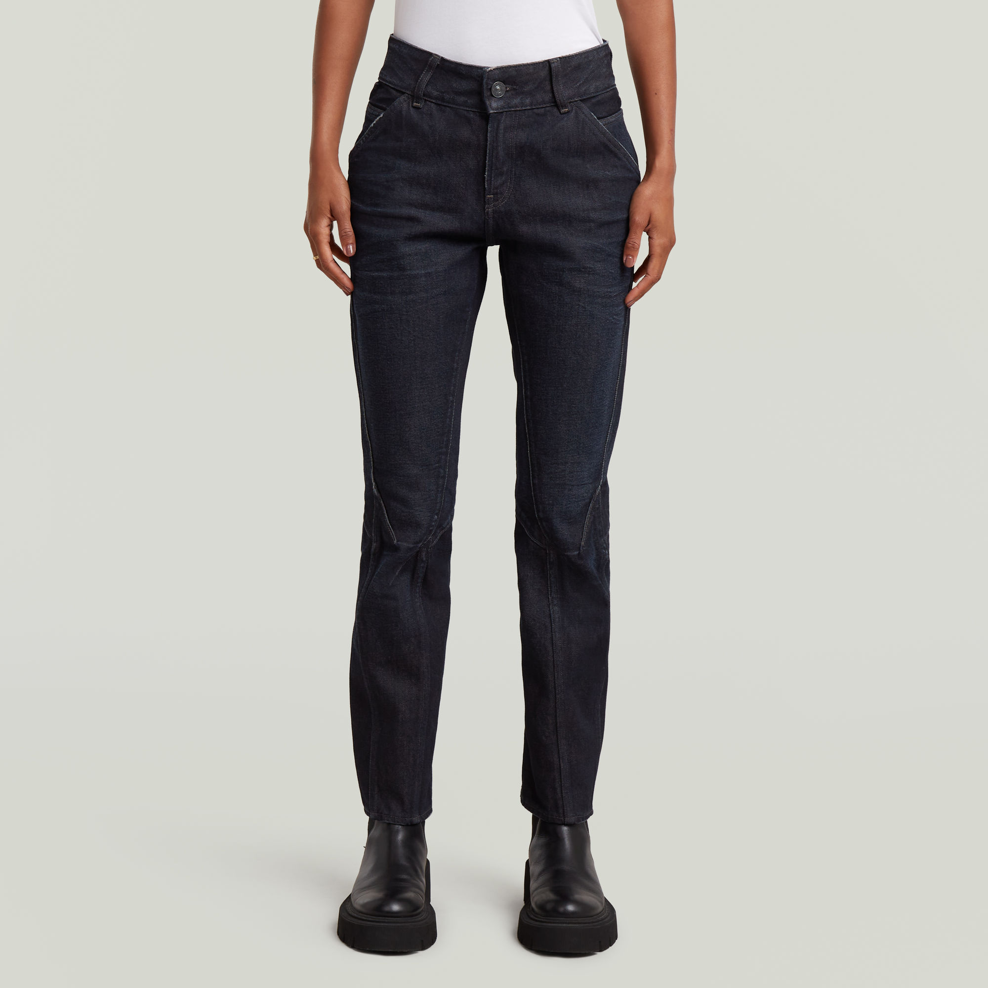 G-Star RAW Kitoh Slim Jeans - Donkerblauw - Dames