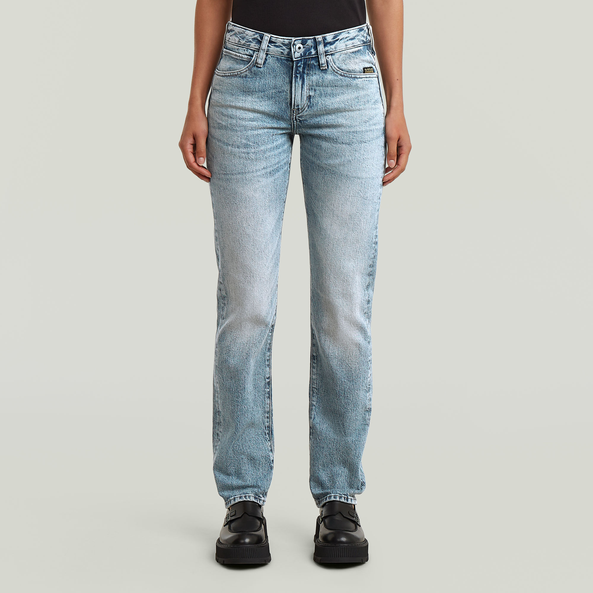 Lennoxx Slim Straight Jeans - Hellblau - Damen