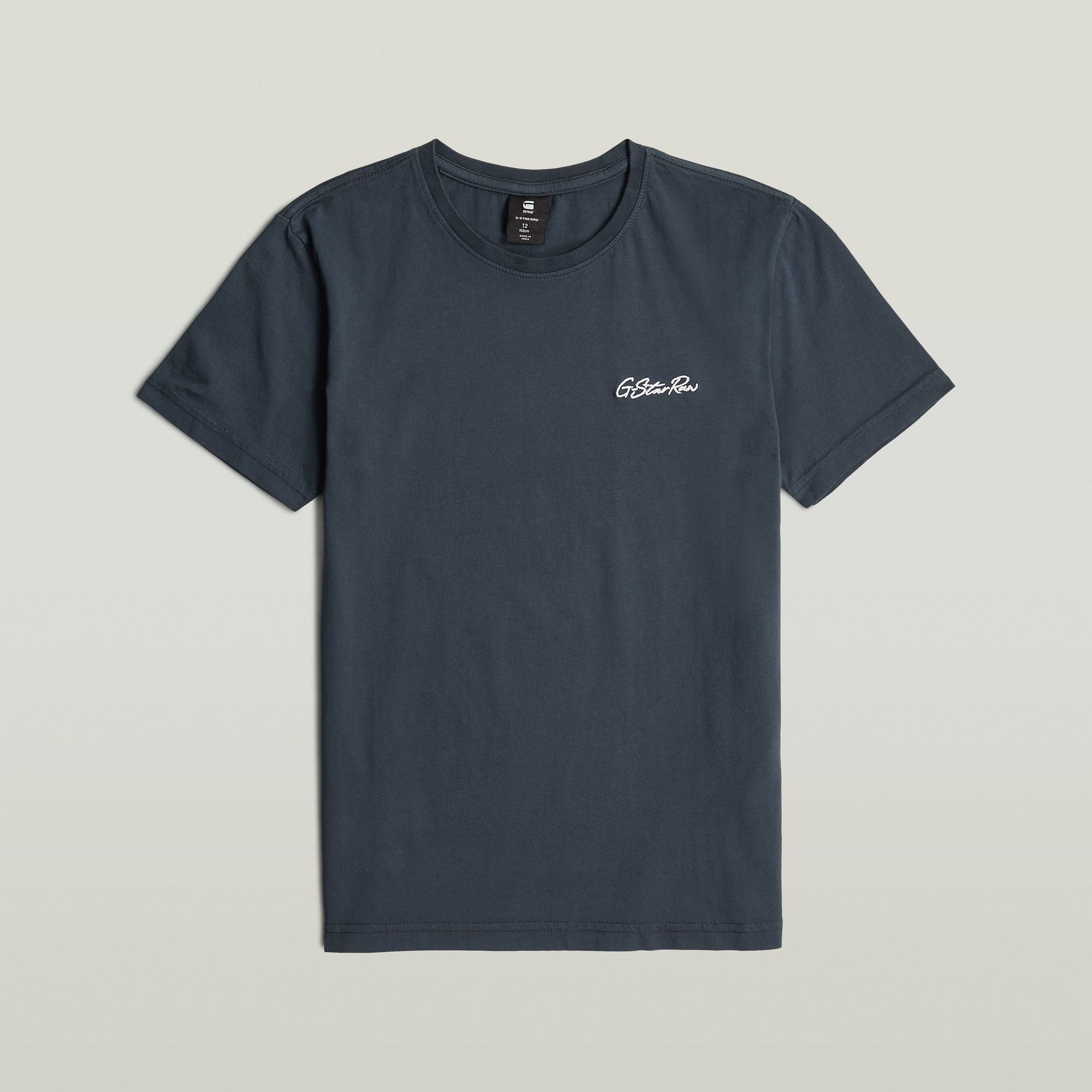 Thumbnail - Boys Base T-Shirt - Dunkelblau - jungen