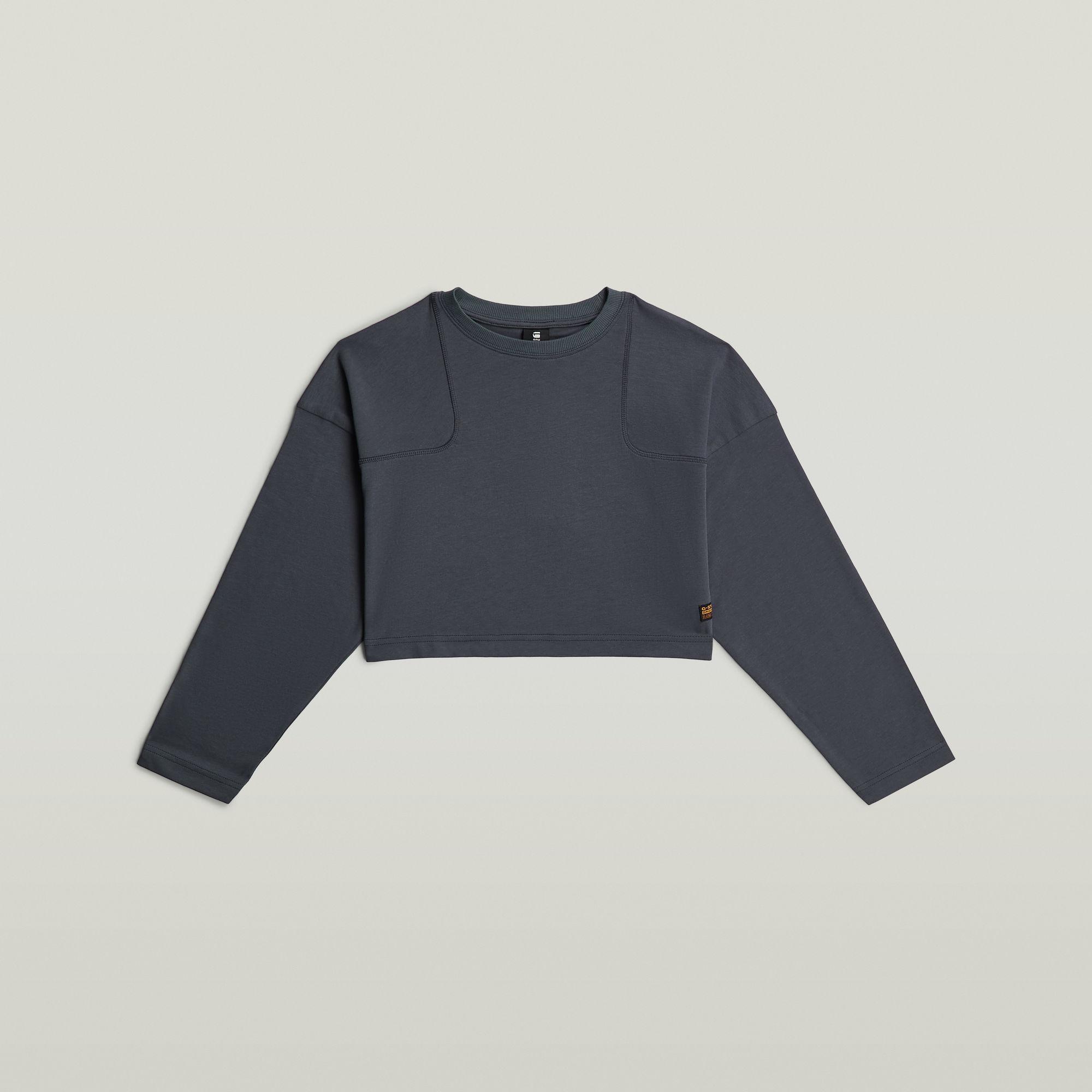 Thumbnail - Girls Simplified Top - Dunkelblau - mädchen