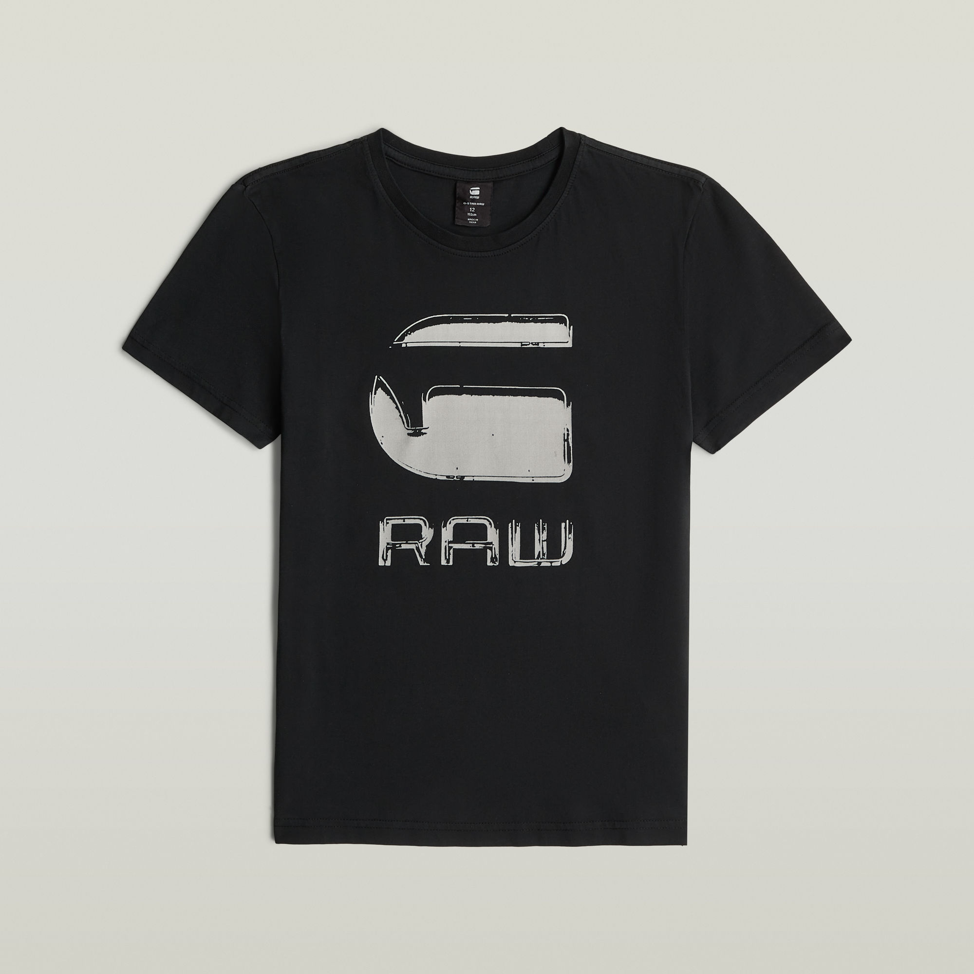 Thumbnail - Boys Base T-Shirt - Schwarz - jungen