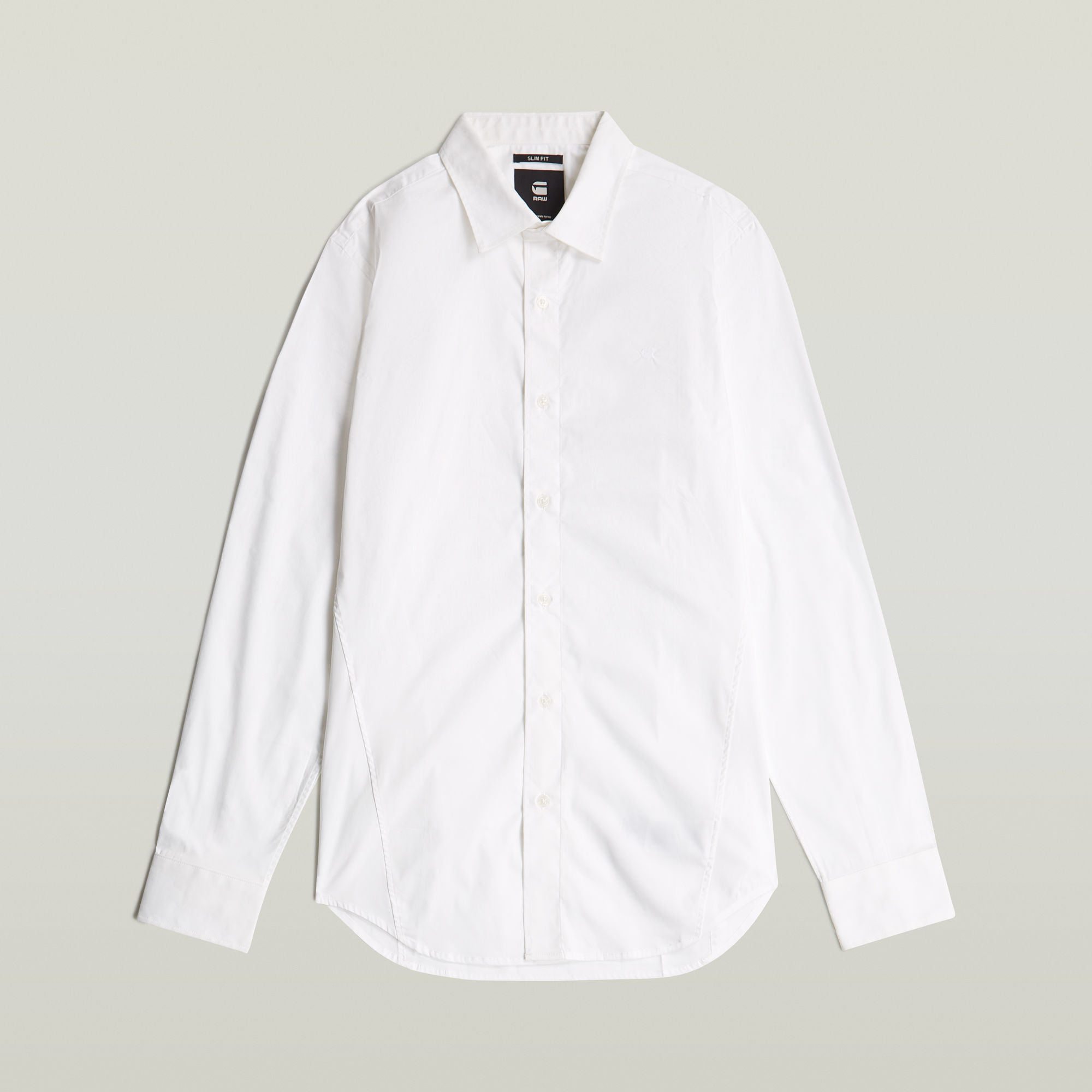 Thumbnail - Uniform Slim Hemd - Weiß - Herren