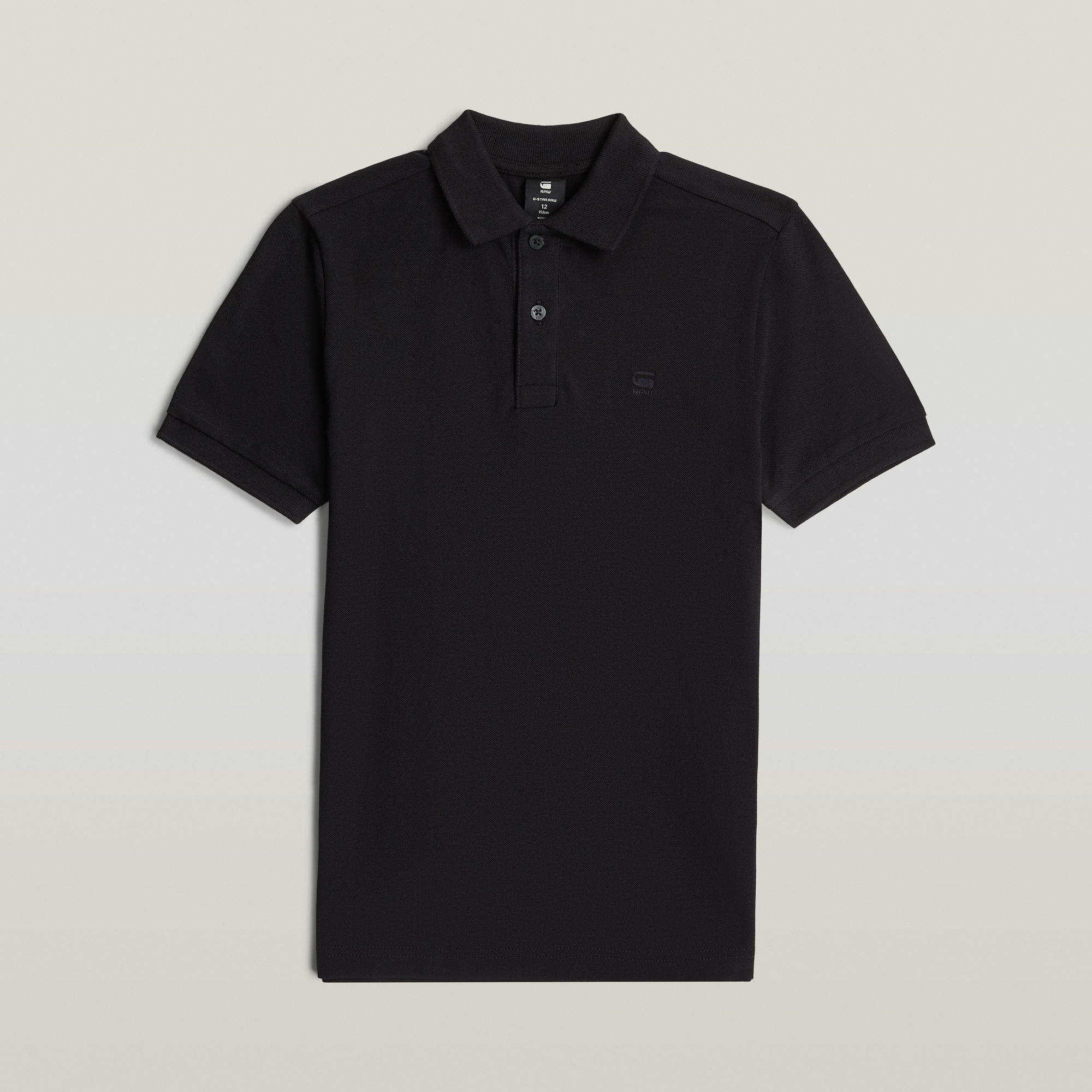 Thumbnail - Boys Dunda Core Polo - Schwarz - jungen