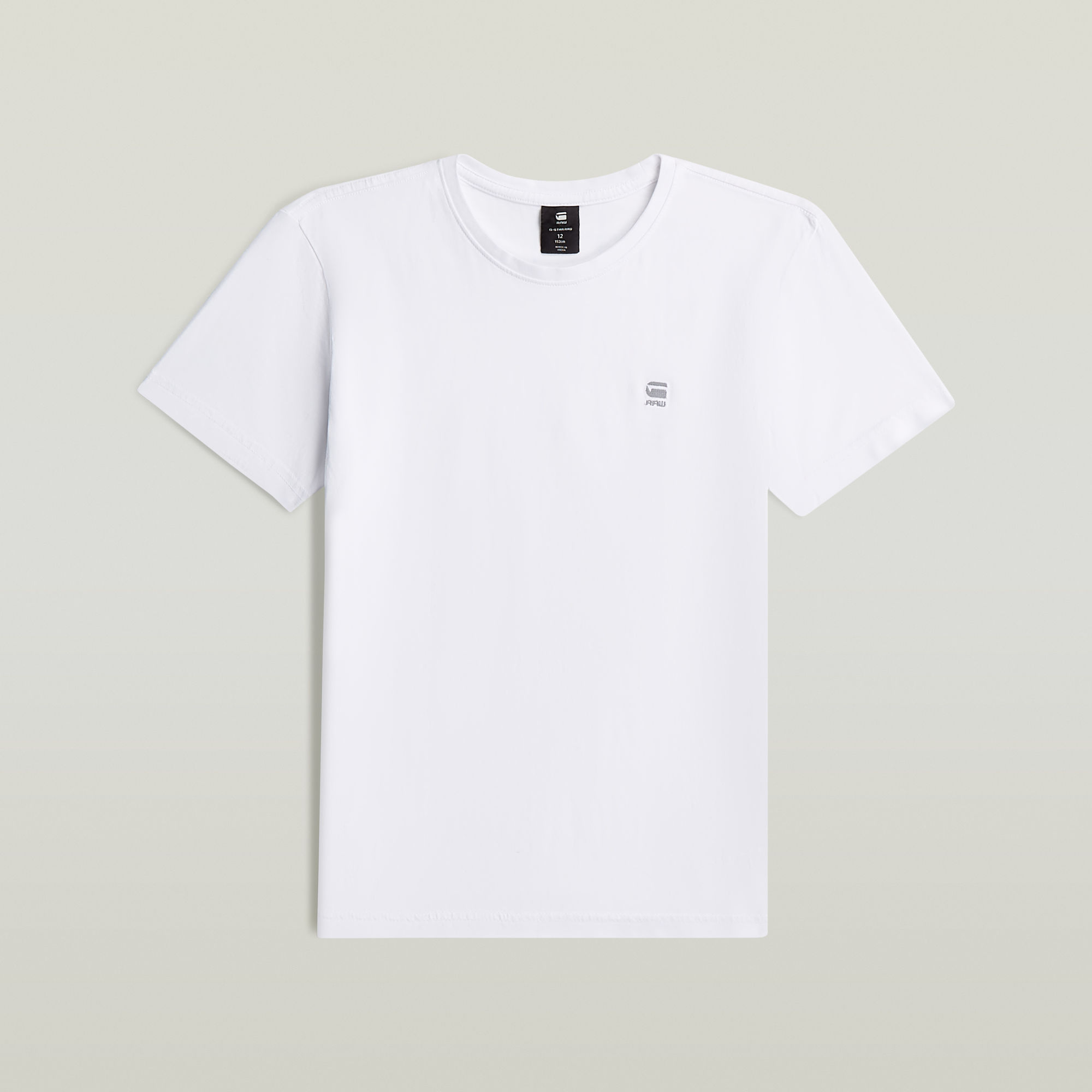 G-Star RAW T-shirt Base voor jongens - Wit - jongens