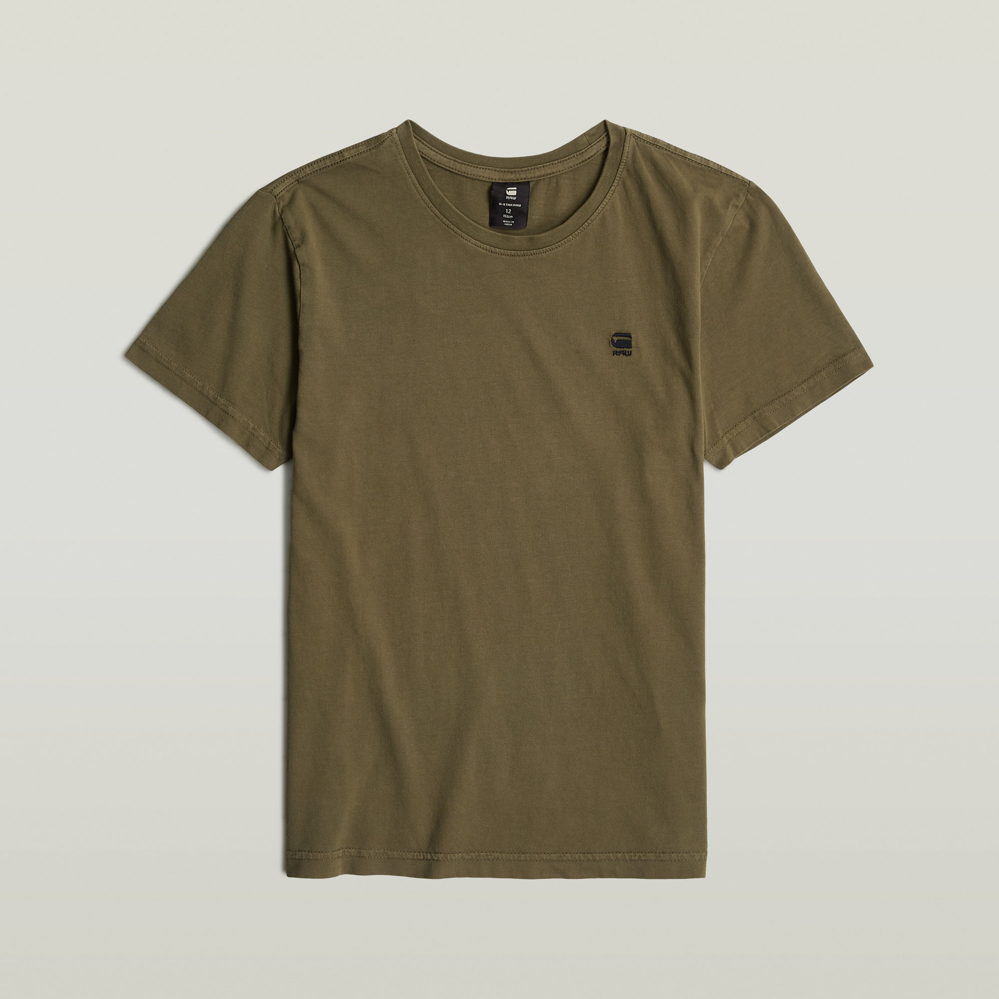 G-Star RAW T-shirt Base voor jongens - Groen - jongens