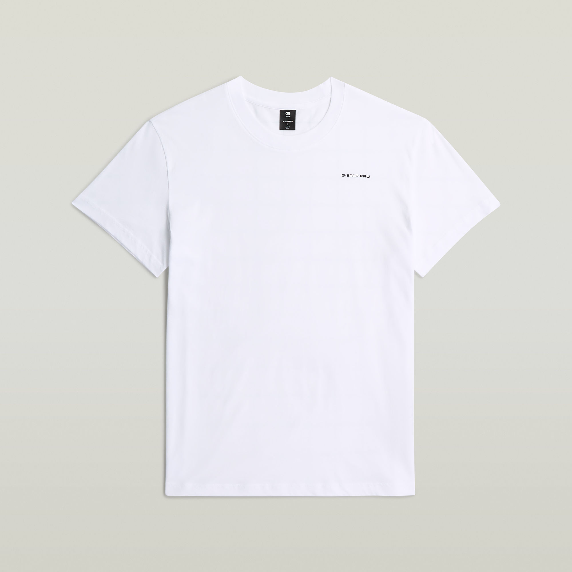 G-Star RAW Chest Logo T-shirt - Wit - Heren