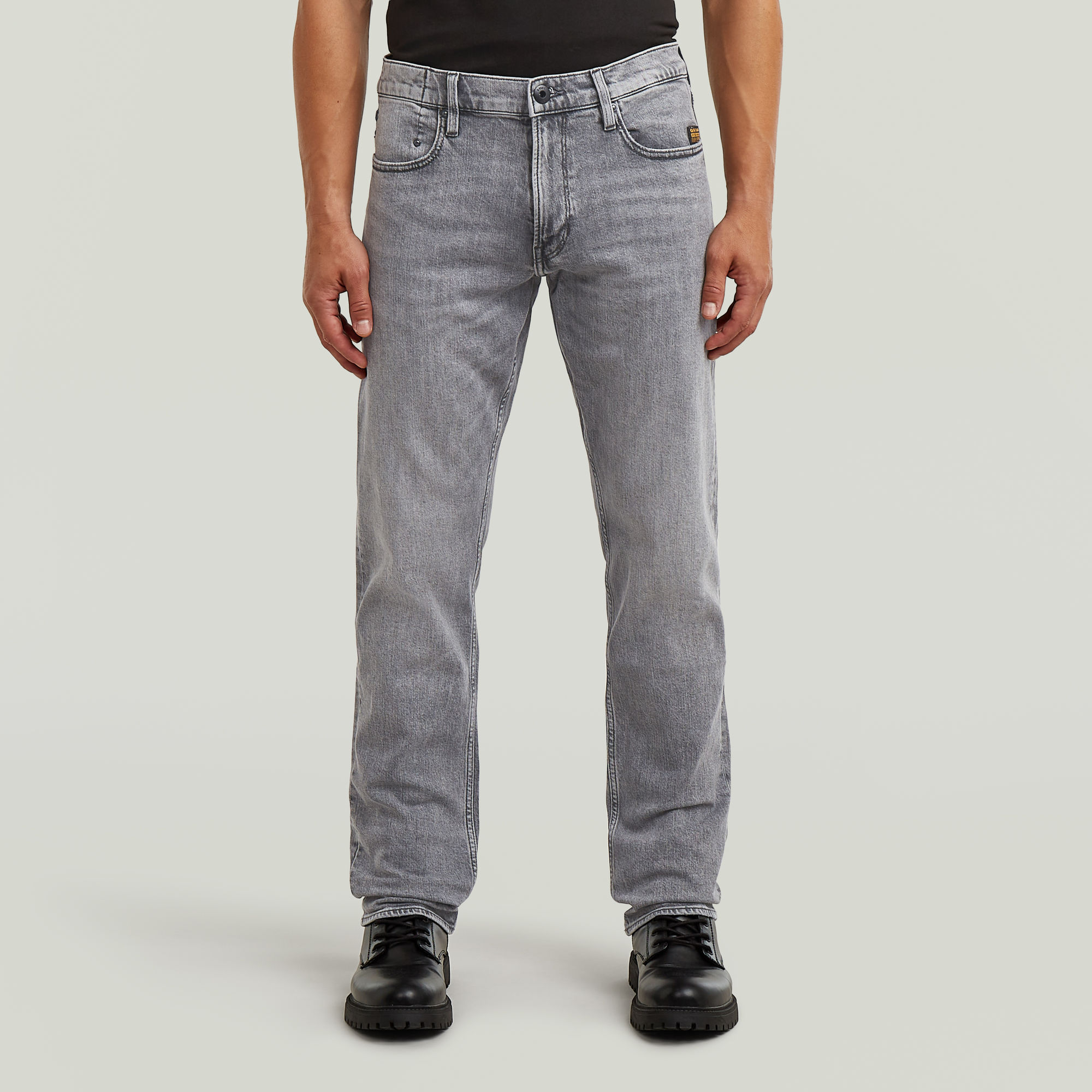 

Mosa Straight Jeans - Grijs - Heren