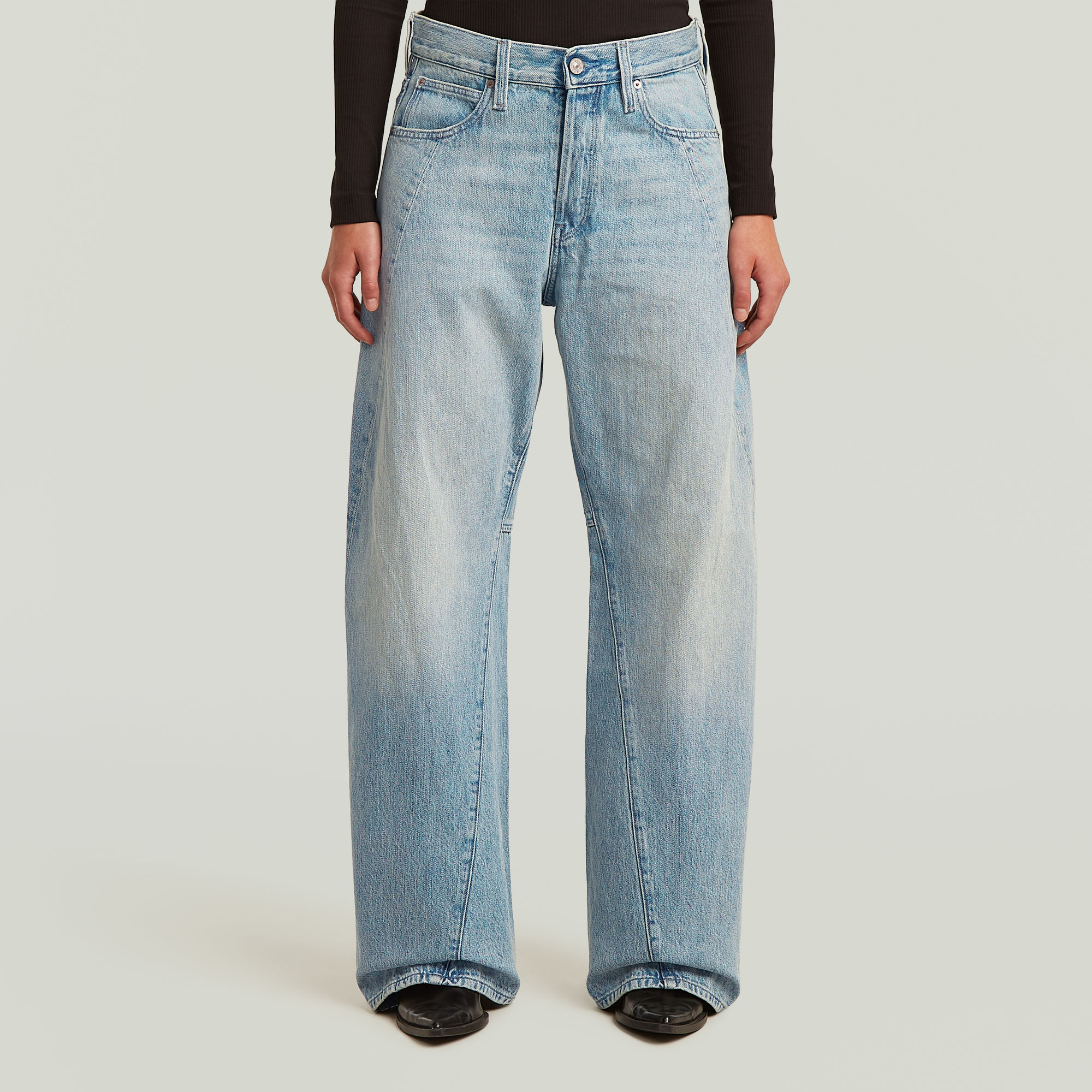 

Contor Wide Jeans - sun faded pacific blue - Women