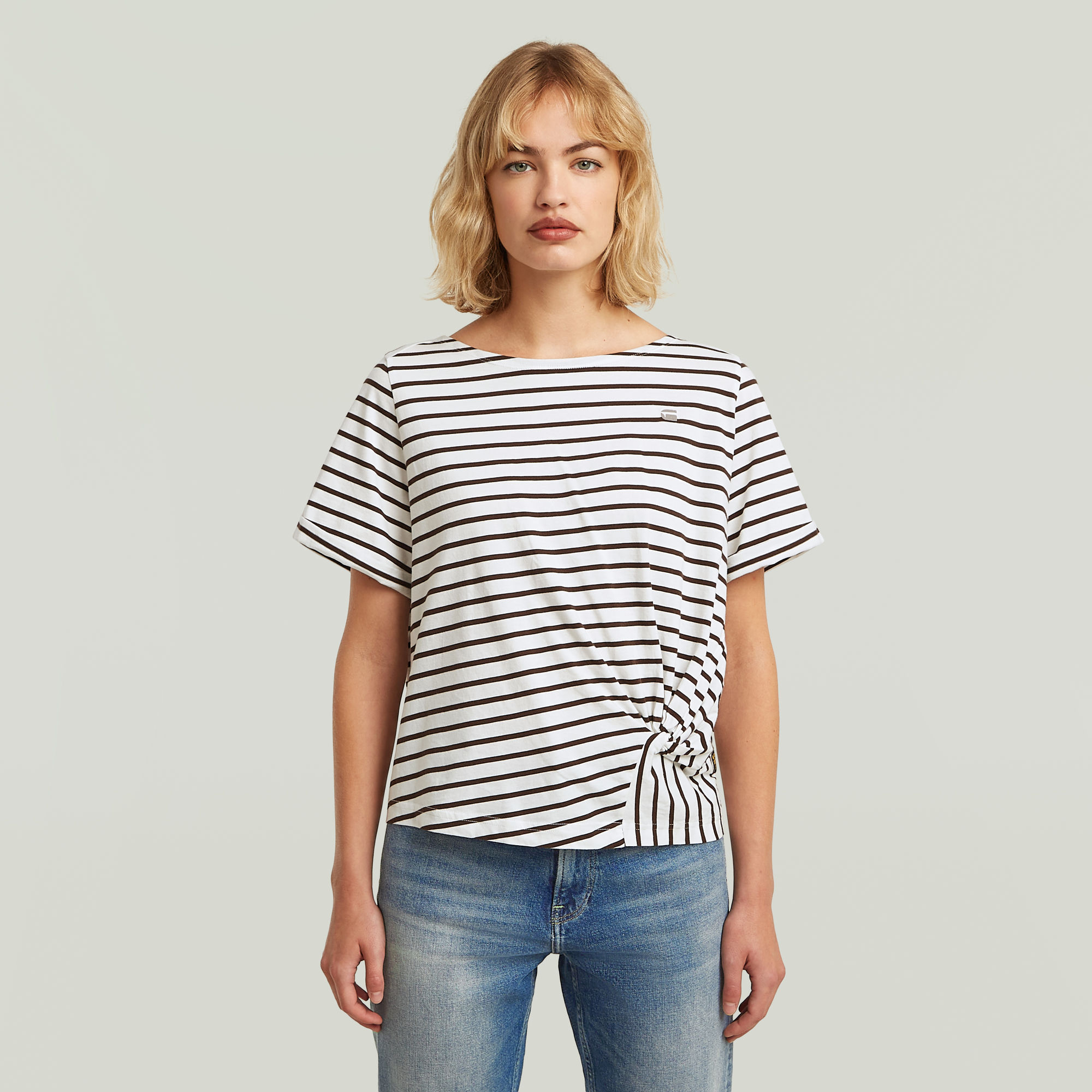 

Knot T-Shirt - Meerkleurig - Dames