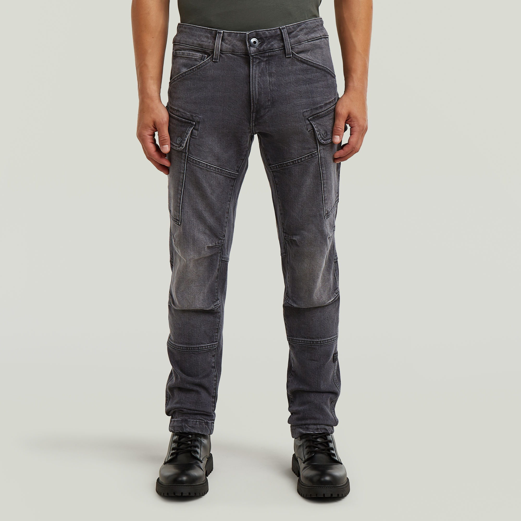 

Roxic Regular Tapered Jeans - Grey - Men