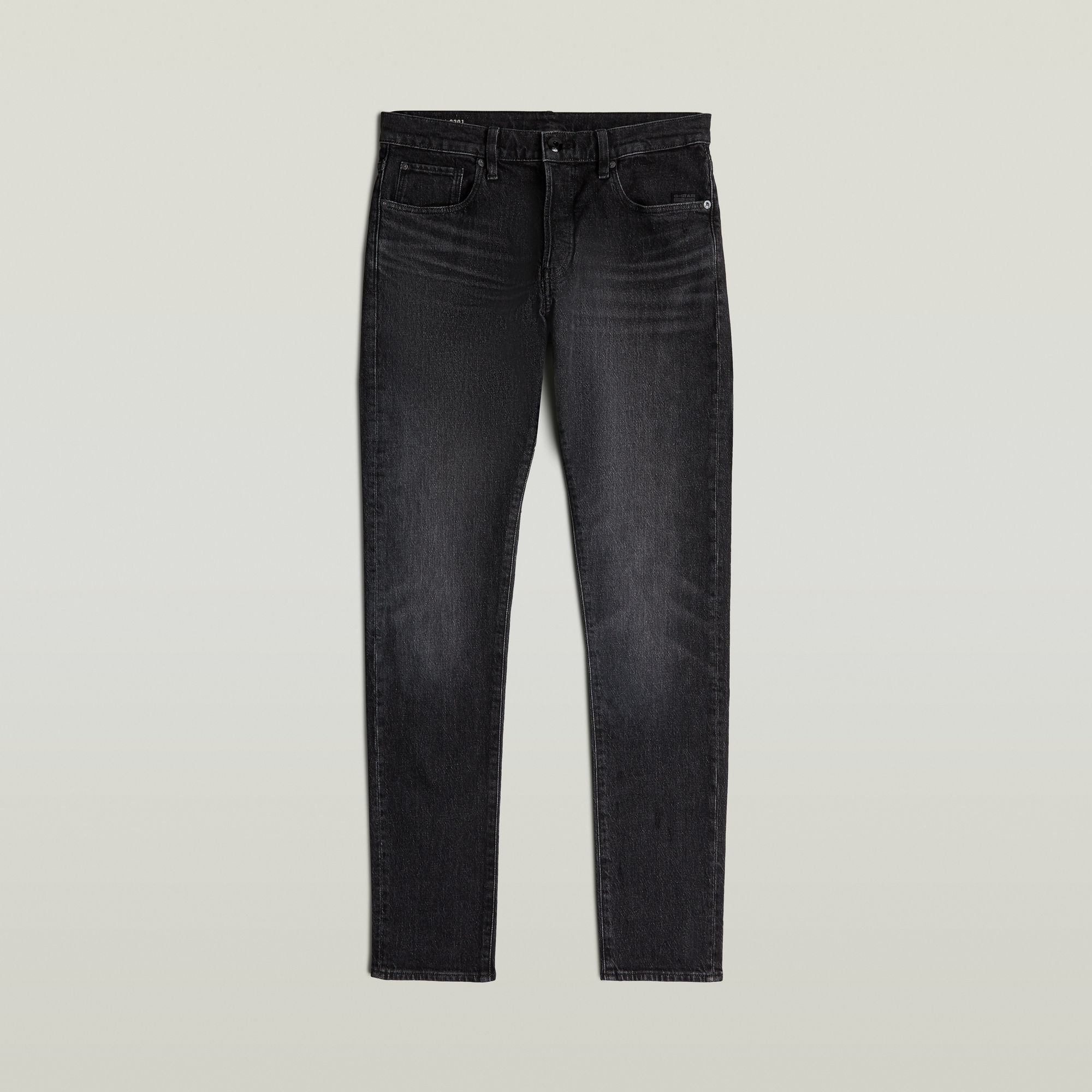 Thumbnail - 3301 Slim Jeans - Grau - Herren
