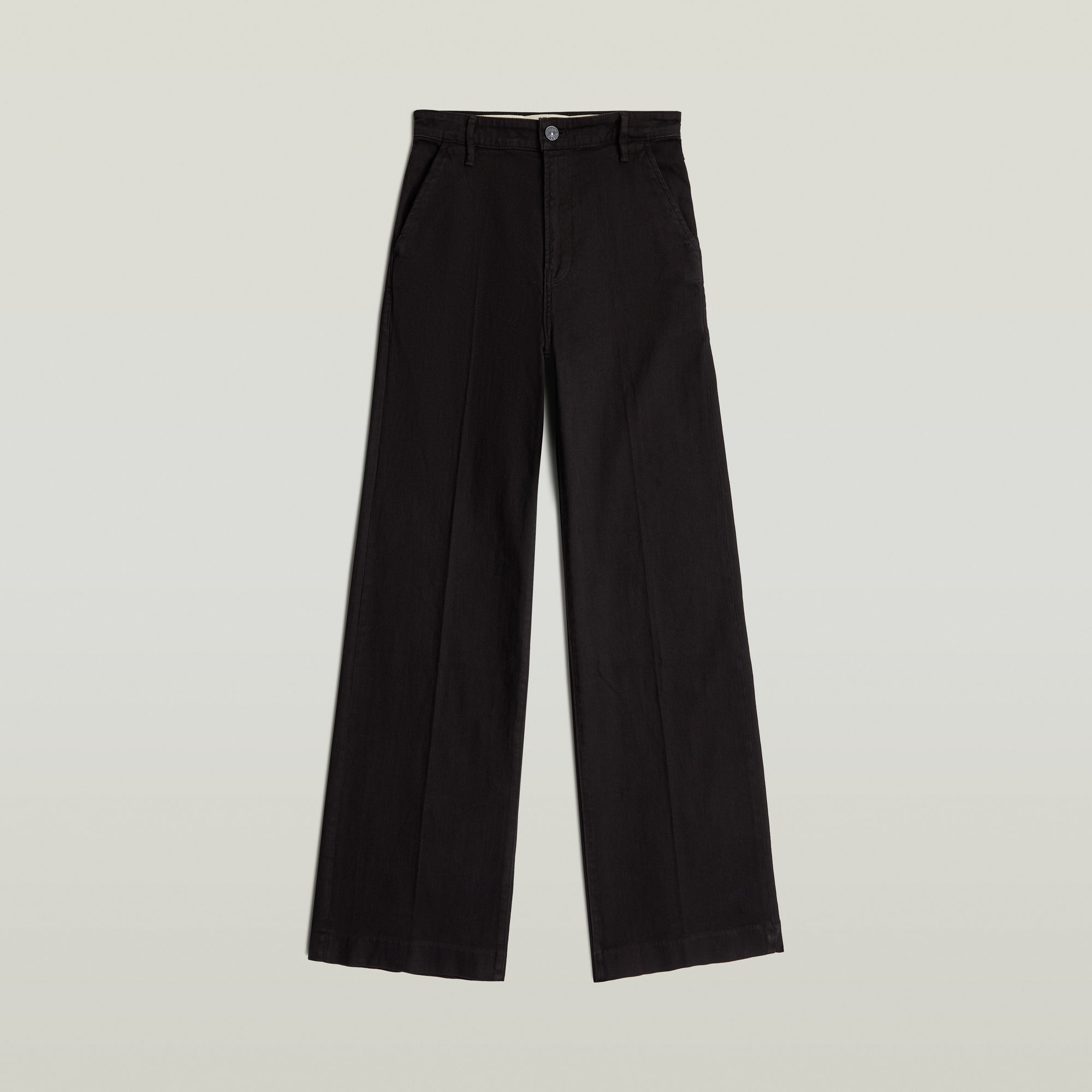 Thumbnail - Deck 2.0 High Loose Chino - Schwarz - Damen