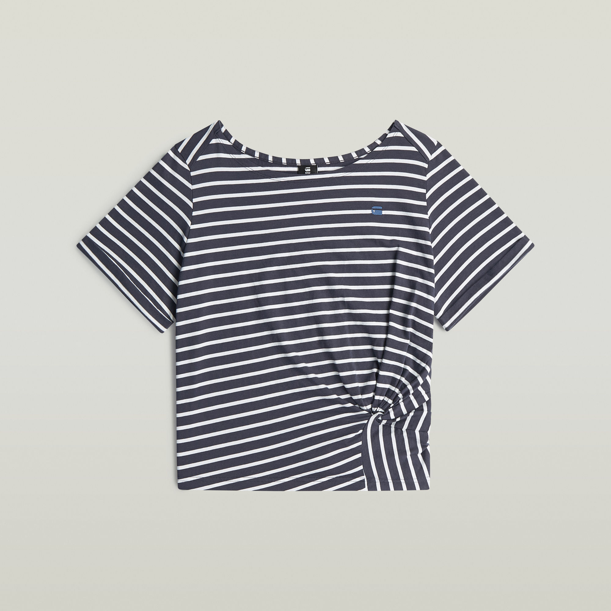 Thumbnail - Knot T-Shirt - Mehrfarbig - Damen