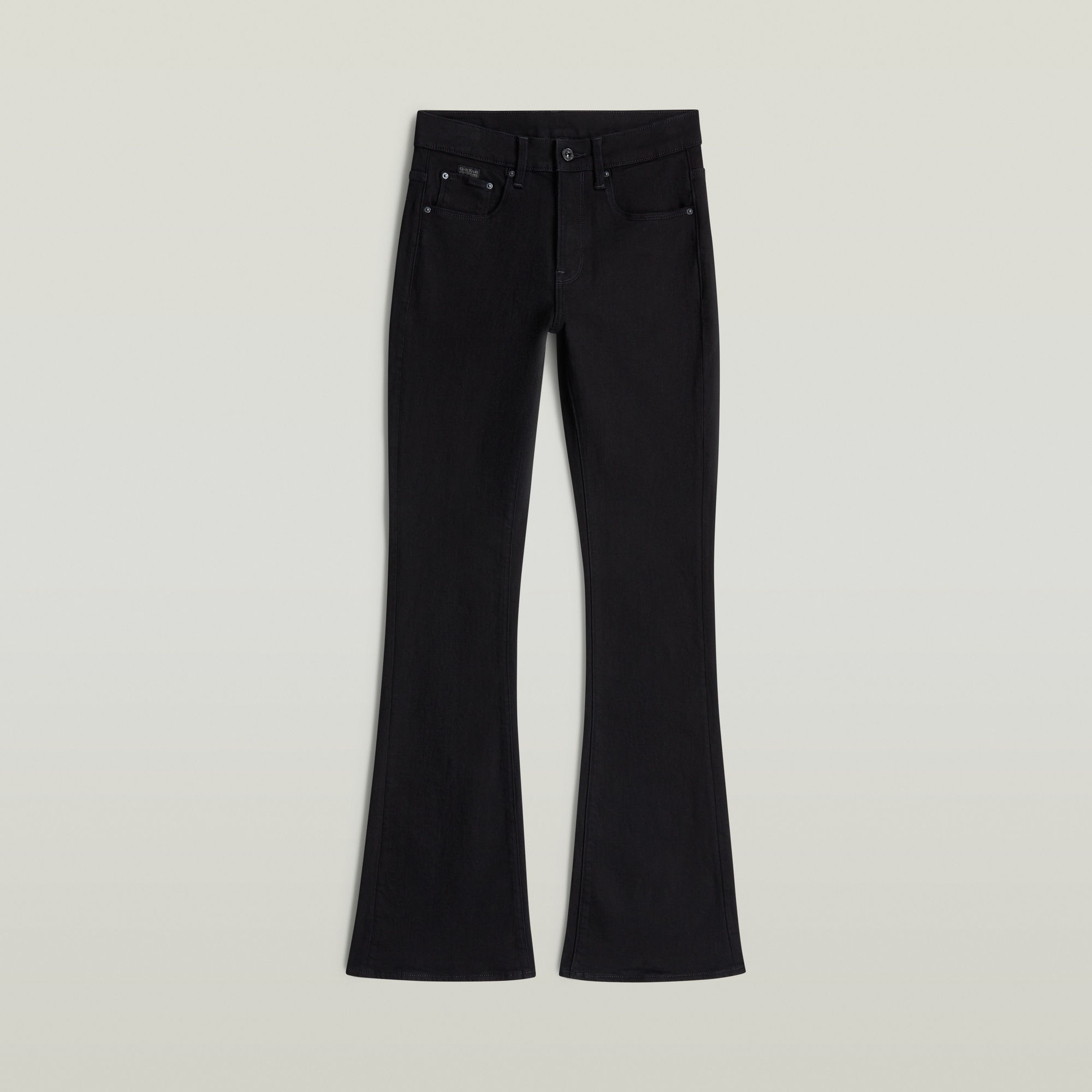 Thumbnail - 3301 Flare Jeans - Schwarz - Damen