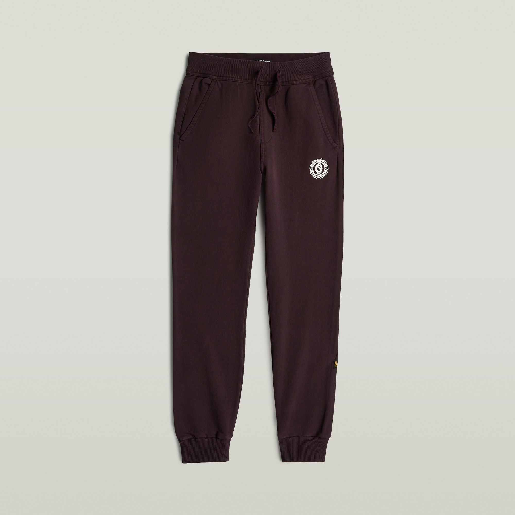 Thumbnail - Boys Regular Sweatpants - Braun - jungen