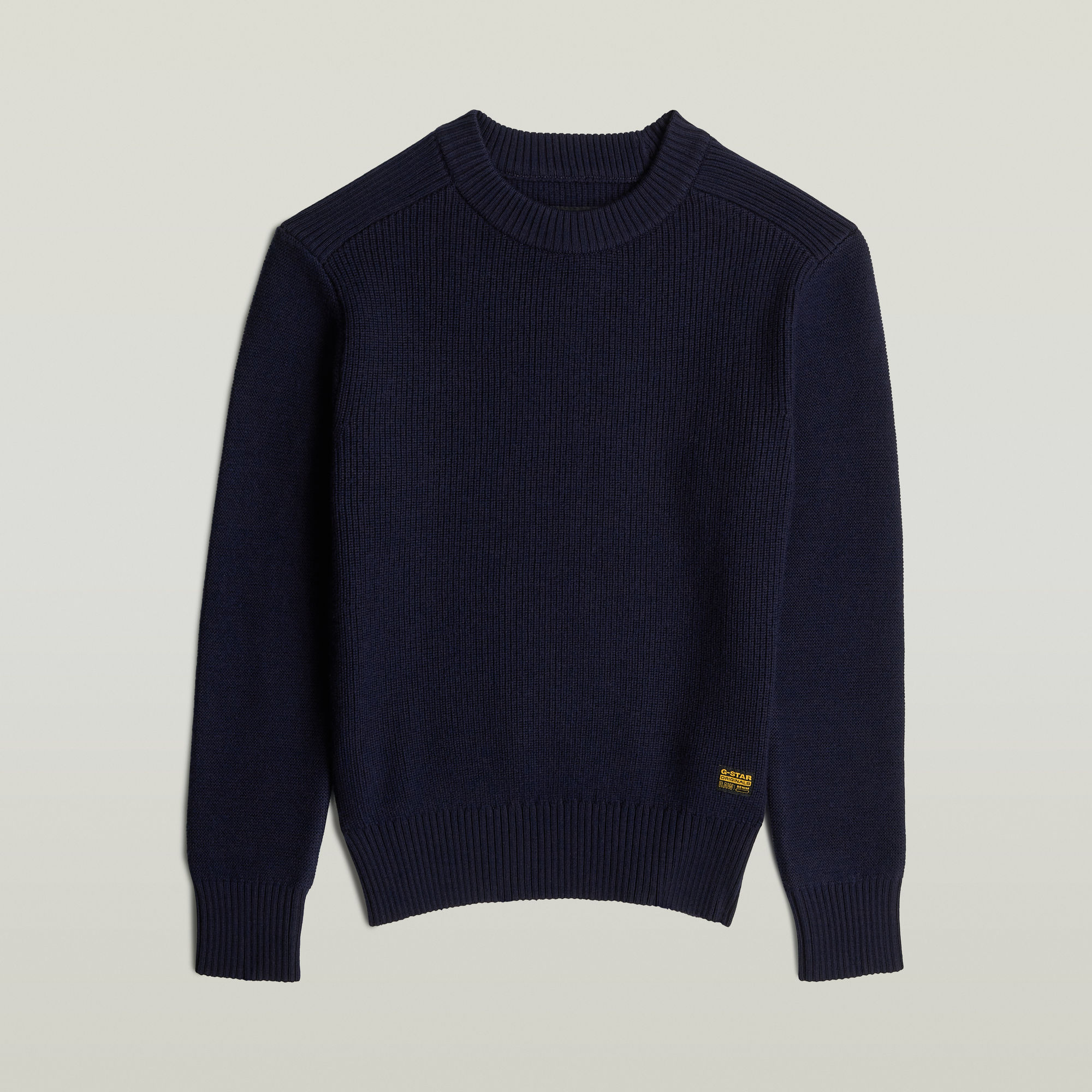 Thumbnail - Girls Fisherman Knit Cardigan - Dunkelblau - mädchen