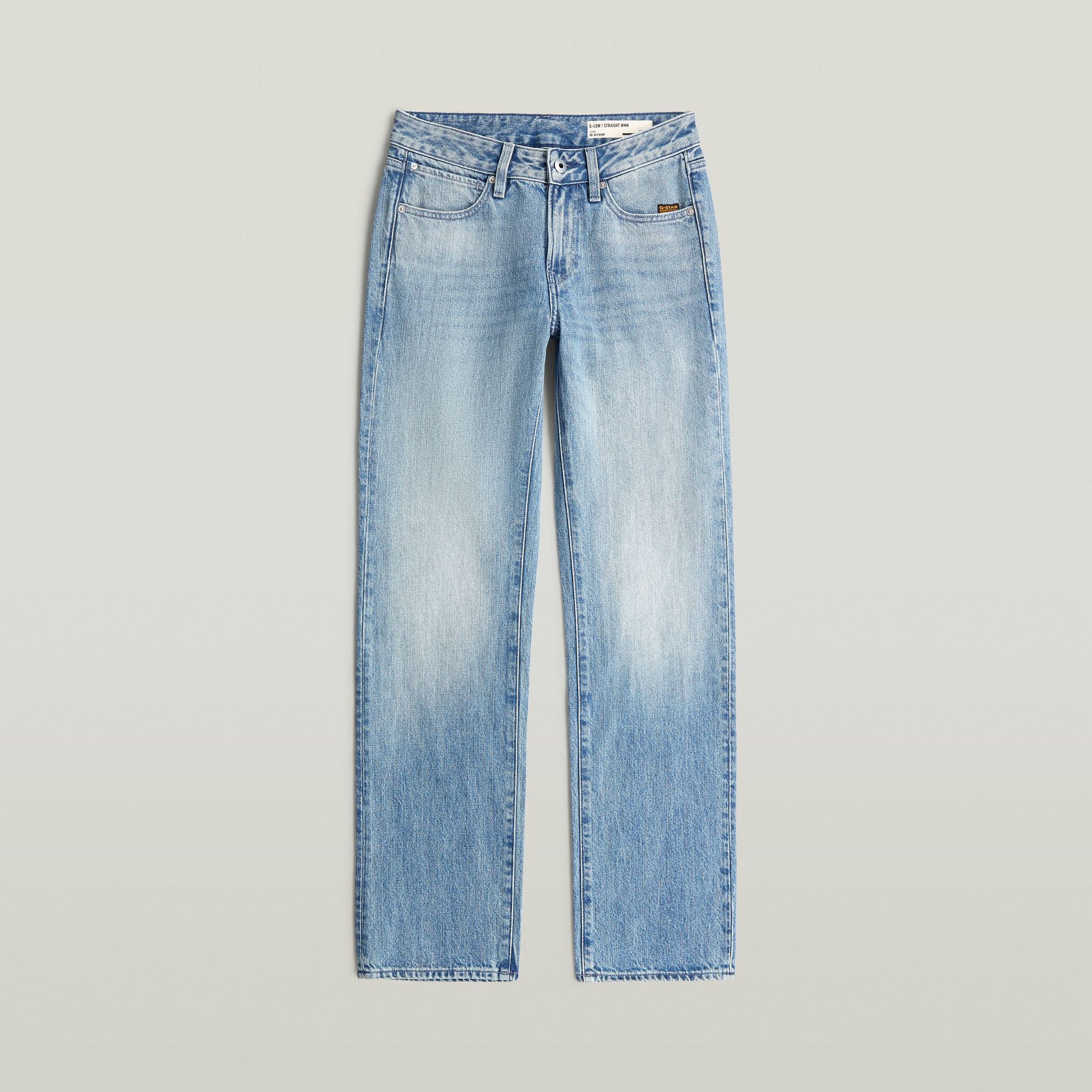 Thumbnail - G-Straight Jeans - Hellblau - Damen