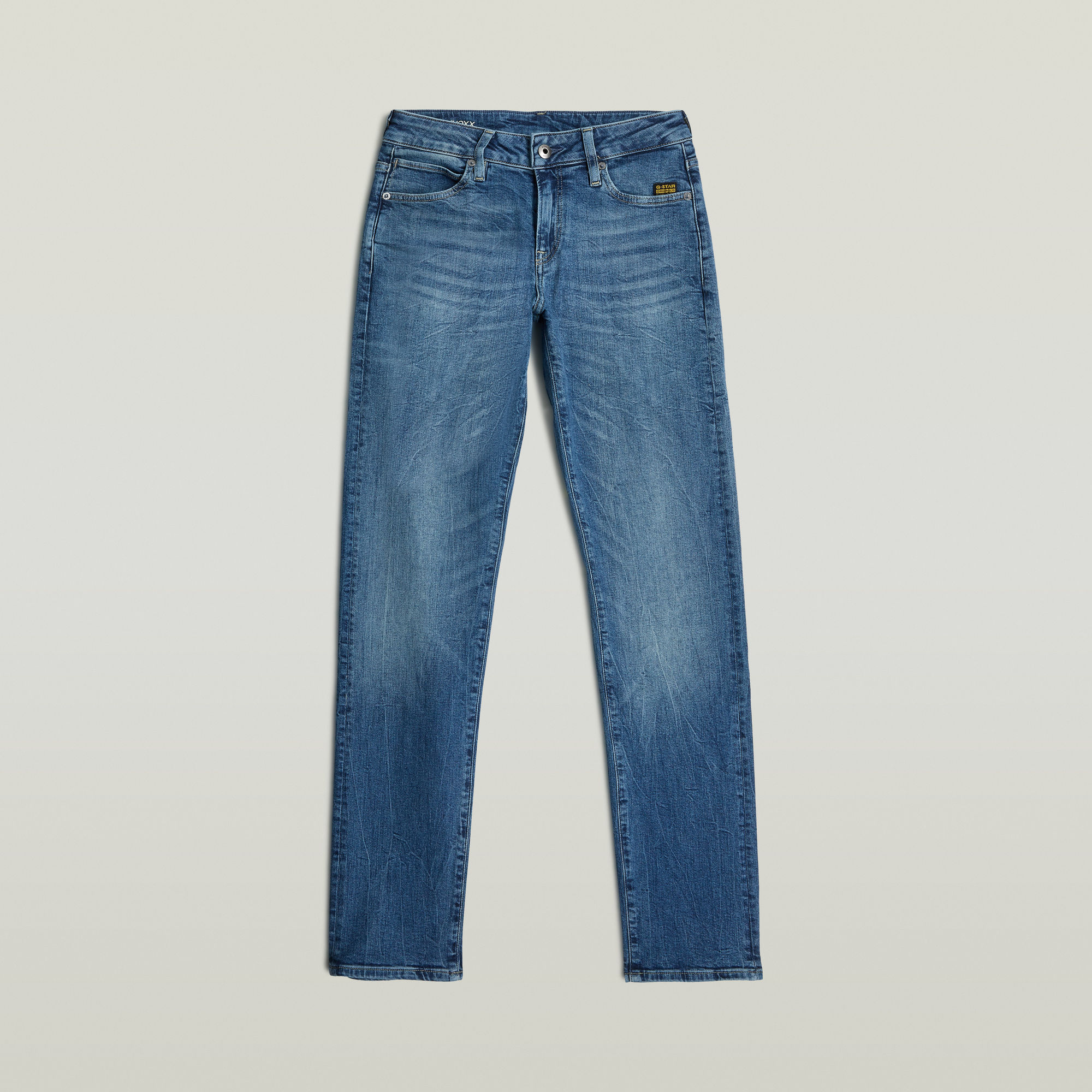G-Star RAW Lennoxx Slim Straight Jeans - Donkerblauw - Dames