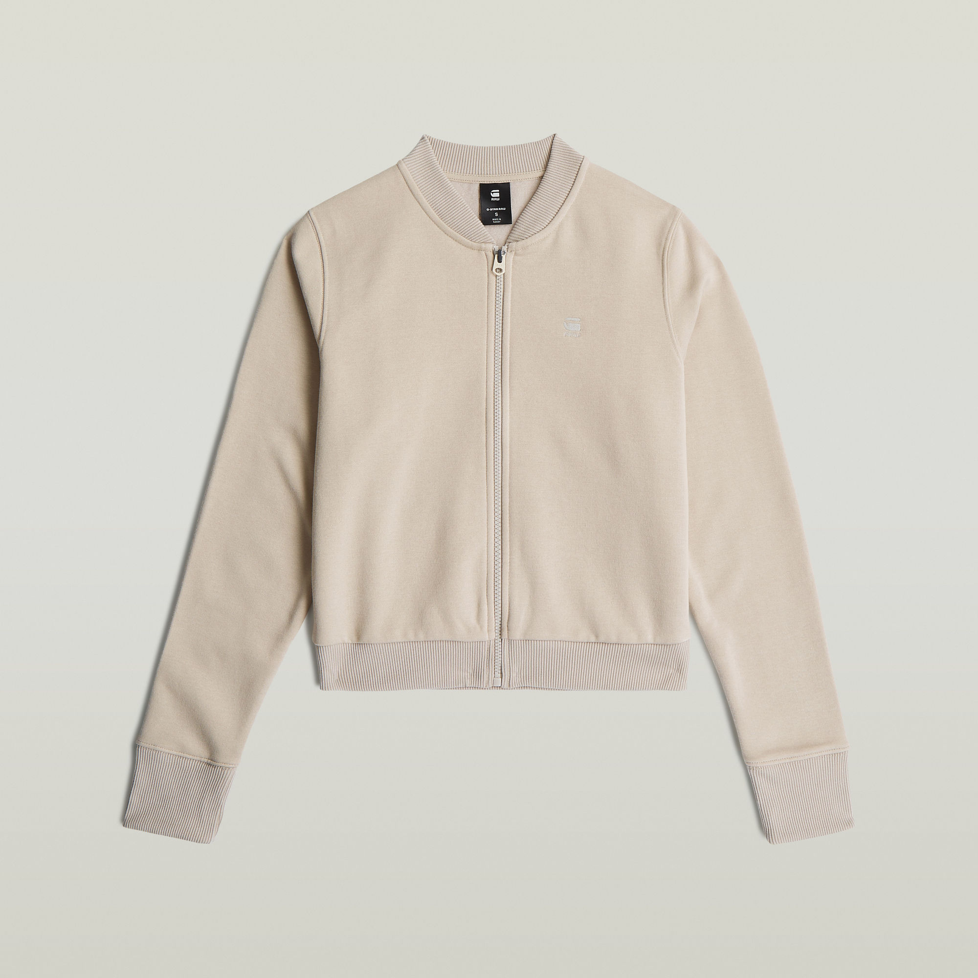 Bomber Sweat - Beige - Damen